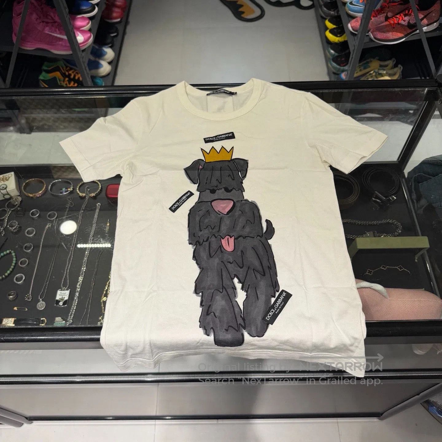 Dolce & Gabbana Dolce Gabbana Crown Puppy Limited Short Sleeve. Size US S / EU 44-46 / 1 - 1 Thumbnail