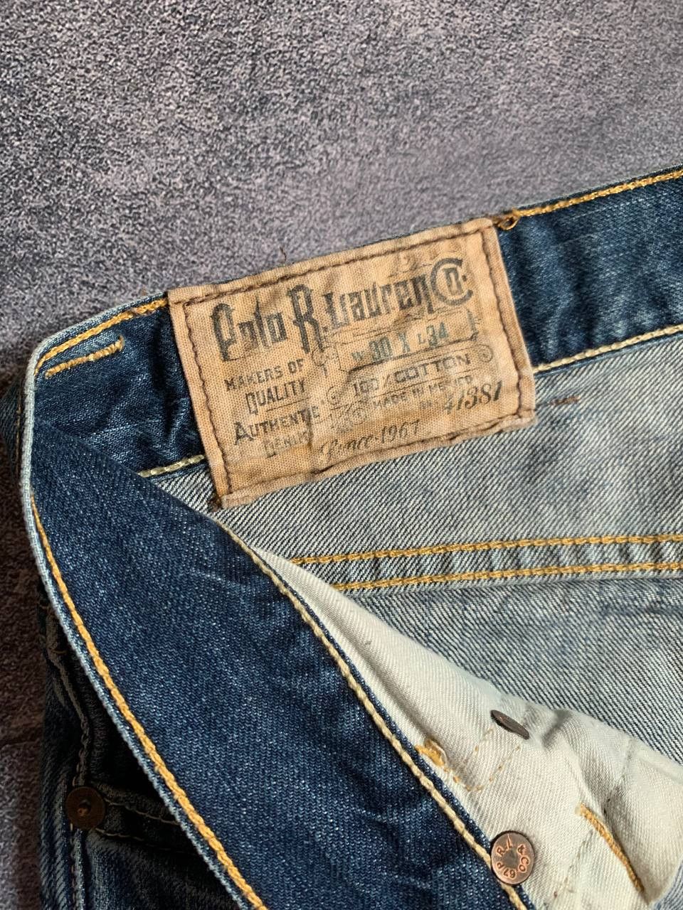 Polo Ralph Lauren Polo Ralph Lauren Slim Fit Jeans – Size W30 L34 – Blue Denim Size US 30 / EU 46 - 10 Thumbnail