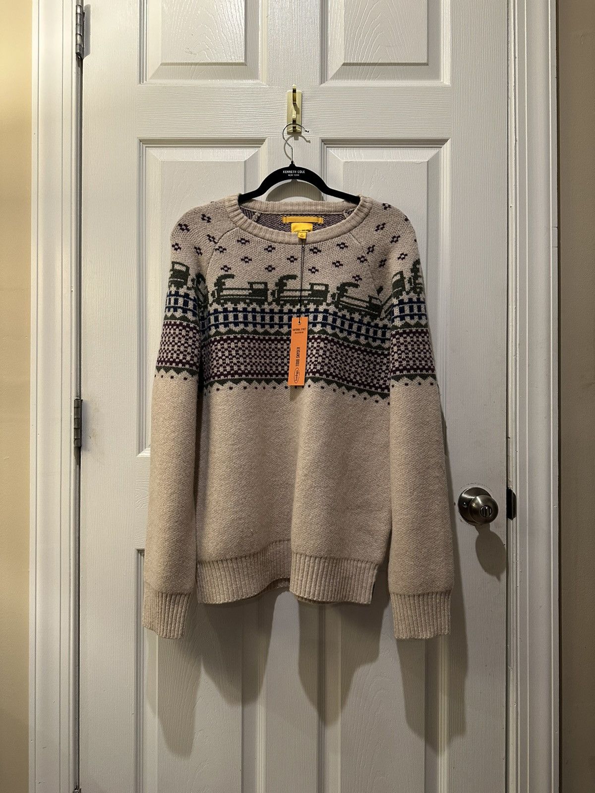 Bodega × Todd Snyder Bodega x Todd Snyder Train Fair Isle Crew Size US L / EU 52-54 / 3 - 1 Thumbnail