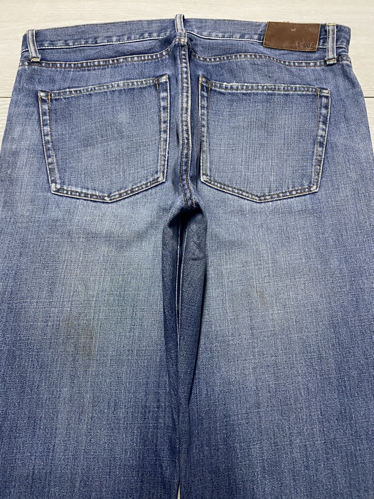 Japanese Brand Vintage Japanese Brand Uniqlo S002 Fade Wash Baggy Jeans Size US 36 / EU 52 - 4 Thumbnail