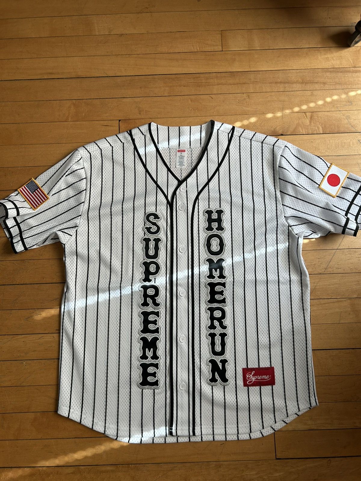 トップス SUPREME HOMERUN Baseball Jersey Stripe L Supreme Homerun Baseball Jersey (SS25) - $148