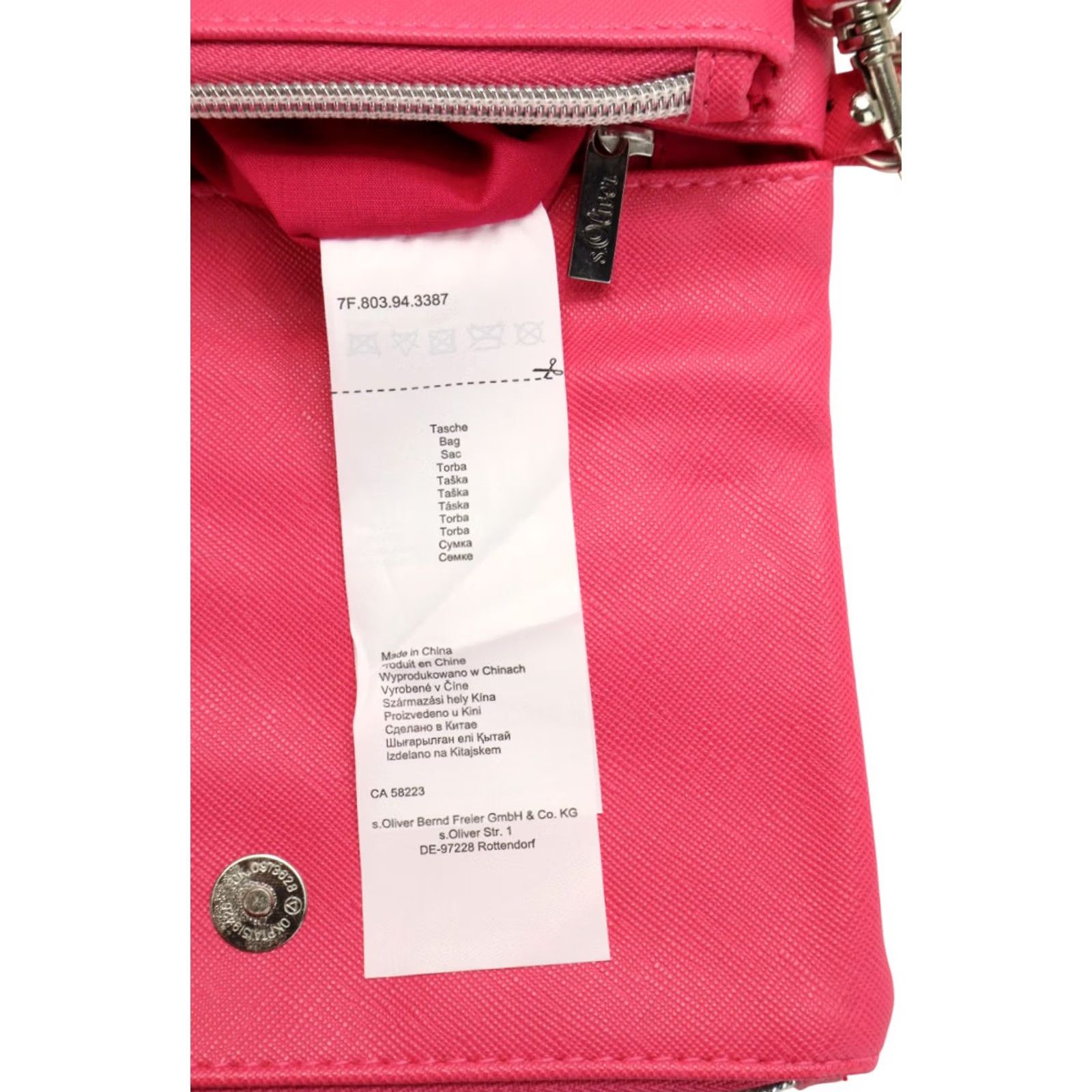 s.Oliver S.OLIVER Bag Women's ONE SIZE Pink Crossbody Size ONE SIZE - 5 Thumbnail