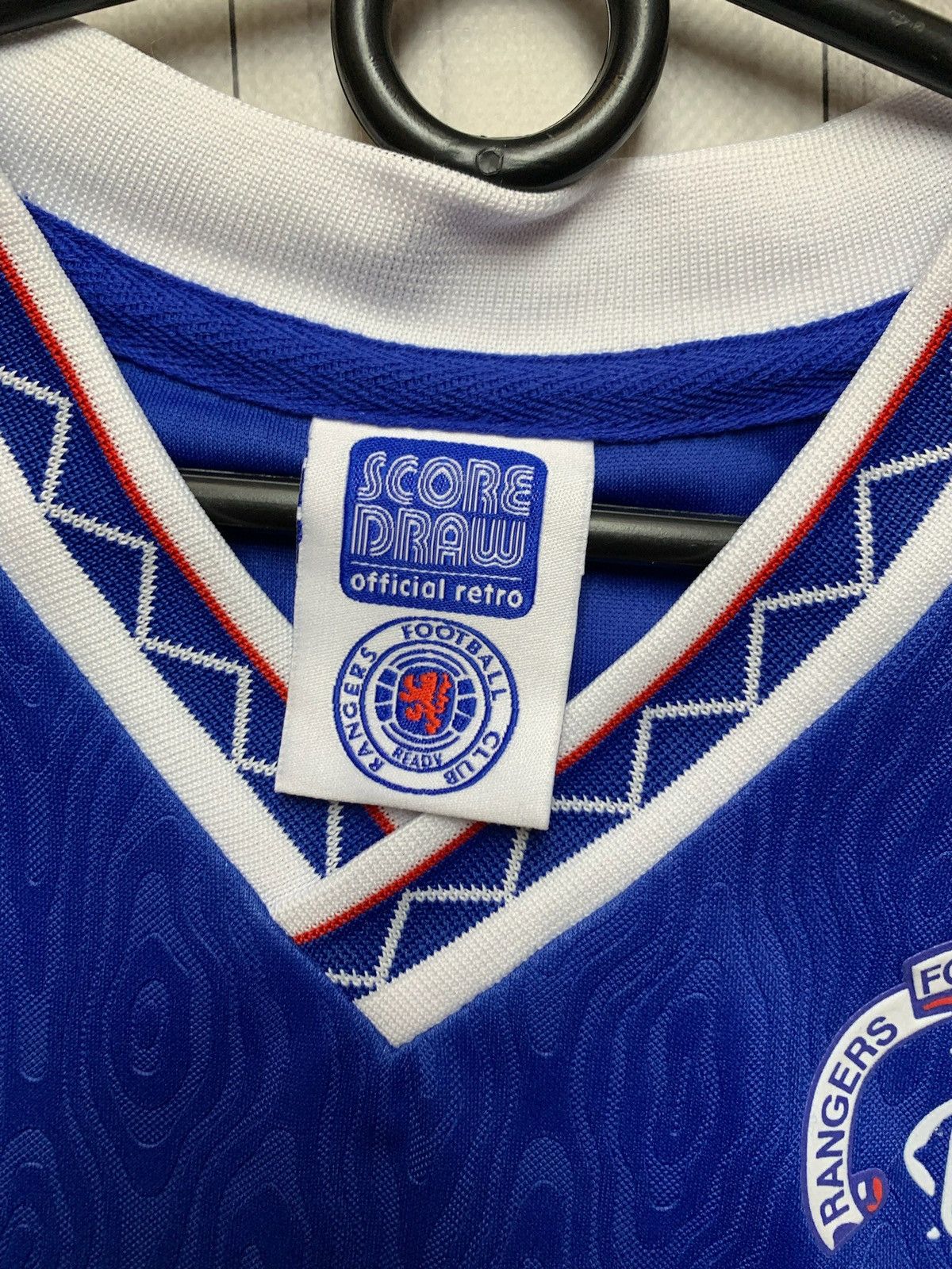 Vintage Vintage Rangers soccer jersey size M retro rare Size US M / EU 48-50 / 2 - 3 Thumbnail