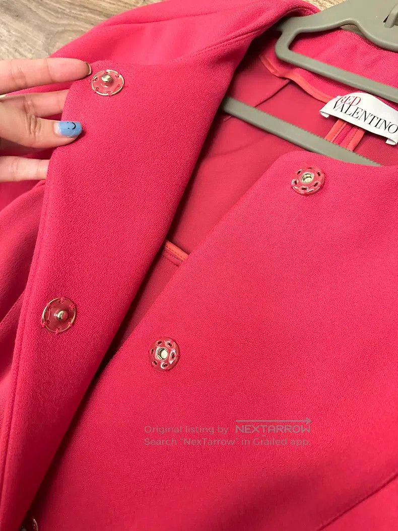 Valentino Valentino Red coat Size M / US 6-8 / IT 42-44 - 3 Thumbnail