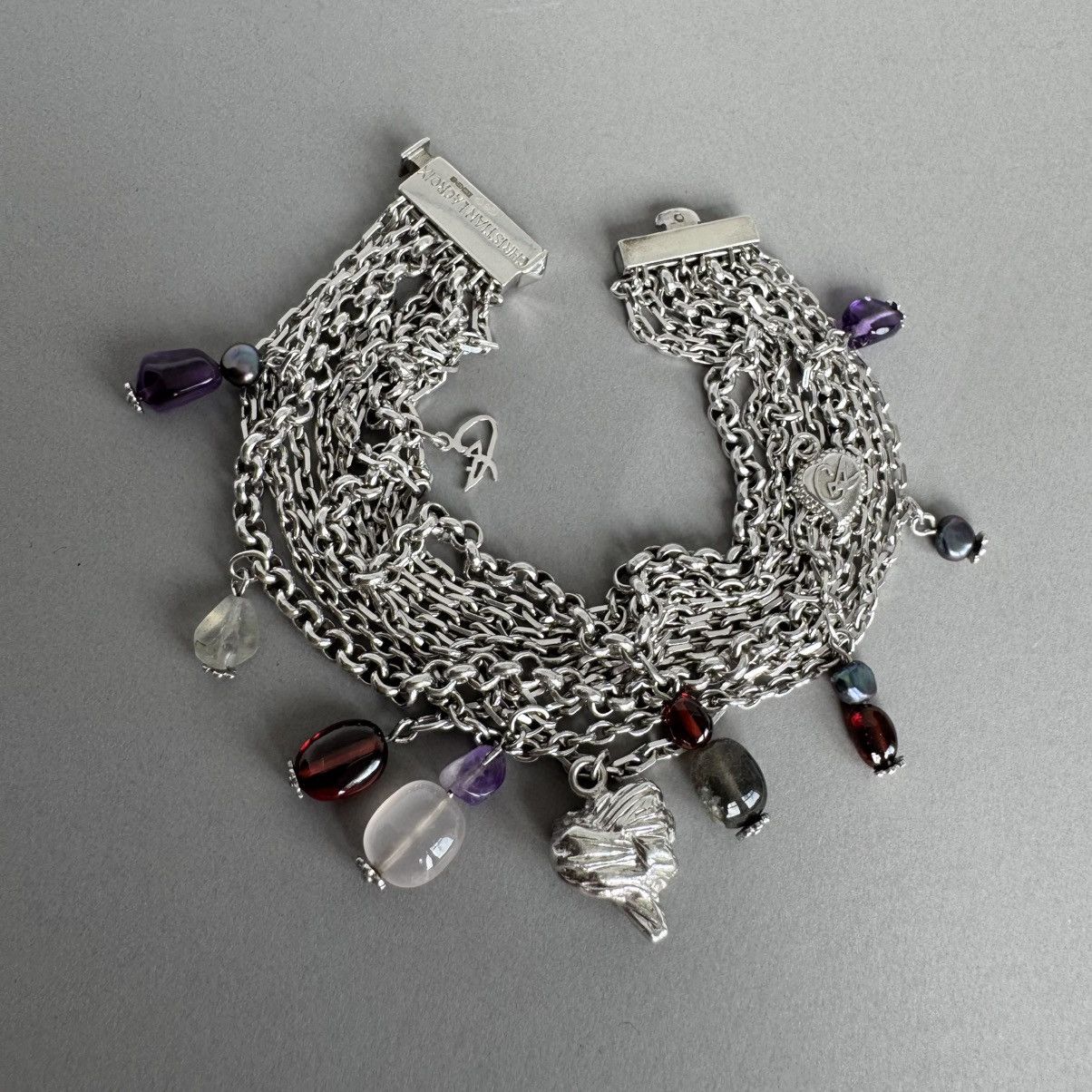 Christian Lacroix Christian Lacroix Sterling Silver Multi Strand Bracelet Size ONE SIZE - 10 Thumbnail