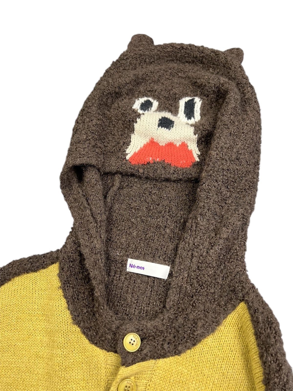 Ne-Net Issey miyake masked hats bear knitwear Size US M / EU 48-50 / 2 - 3 Thumbnail