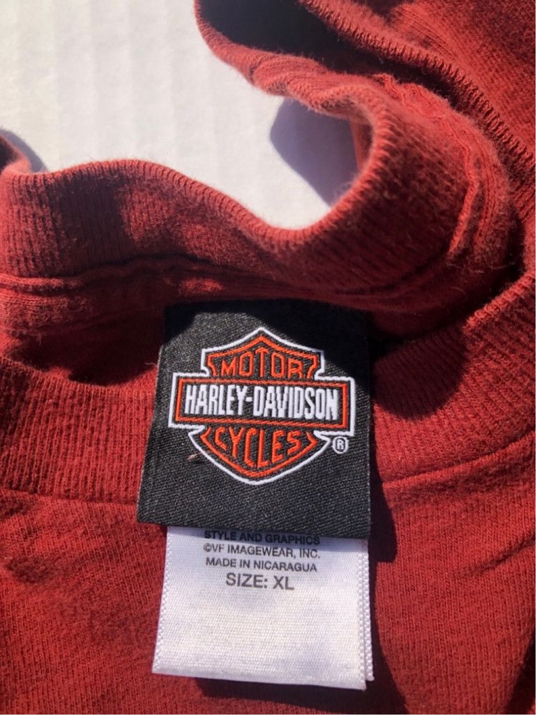 Harley Davidson Harley Davidson T-Shirt Red XL graphic Size US XL / EU 56 / 4 - 2 Thumbnail