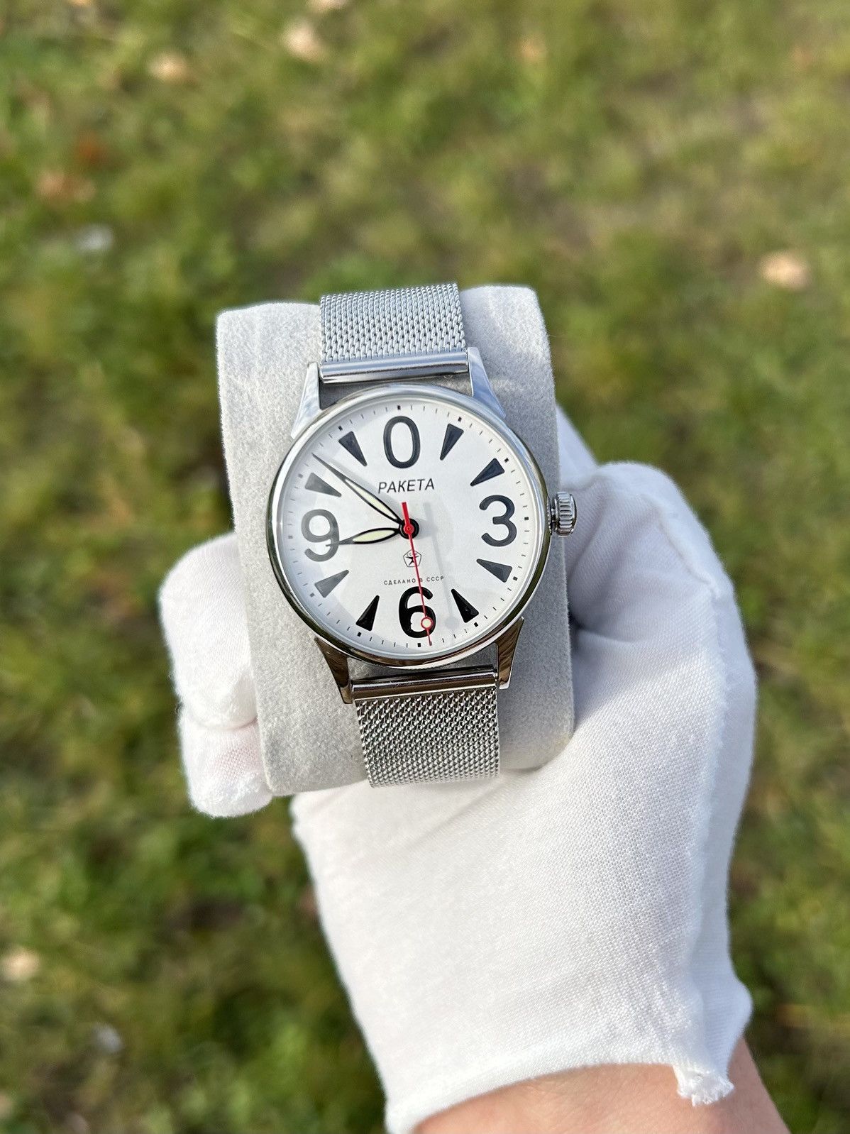 Vintage Vintage Watch Raketa Zero USSR Soviet Mechanical 1980s Size ONE SIZE - 2 Thumbnail