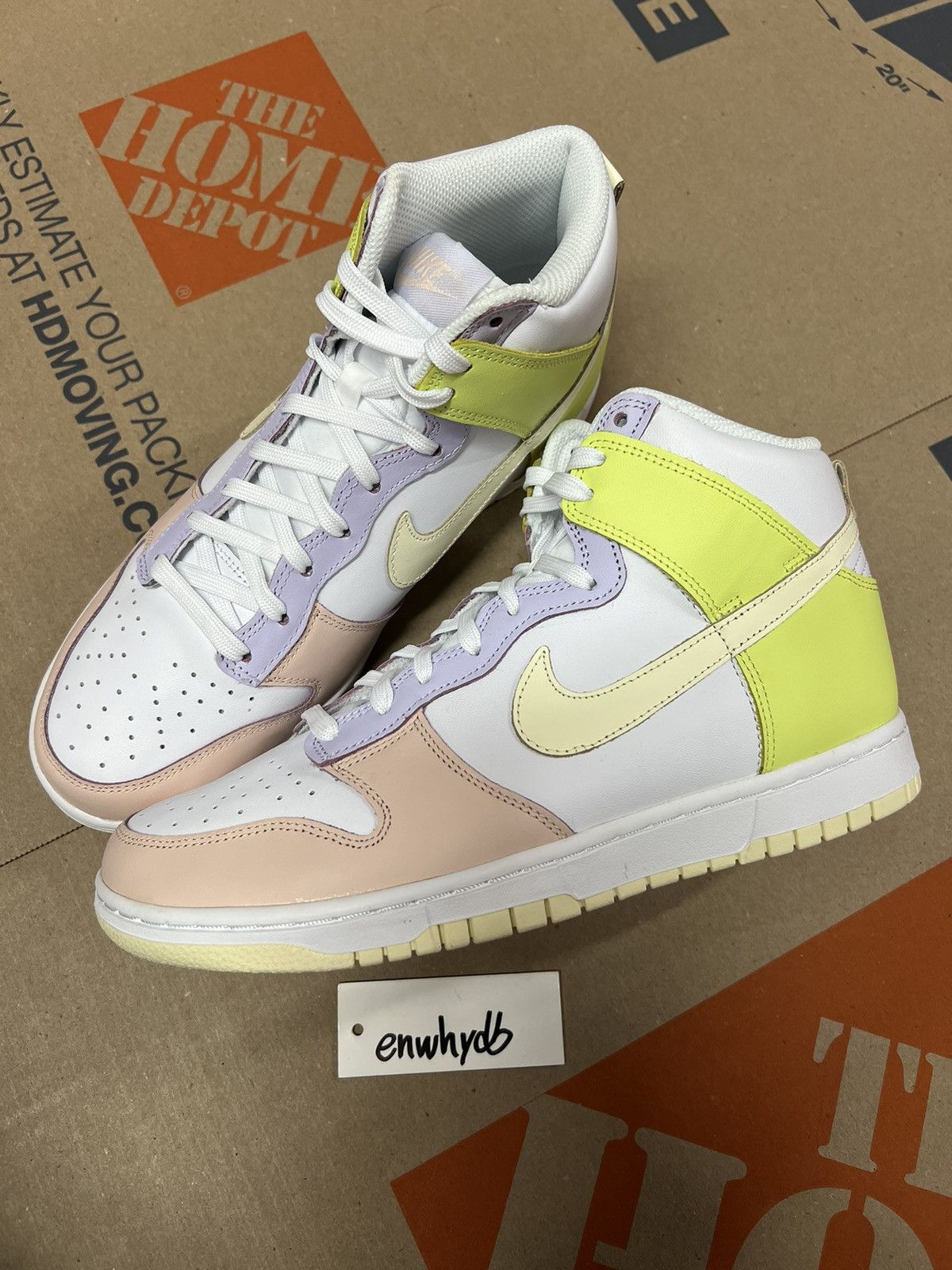 Nike Nike Dunk High Women’s - cashmere Size US 10 / IT 40 - 1 Thumbnail