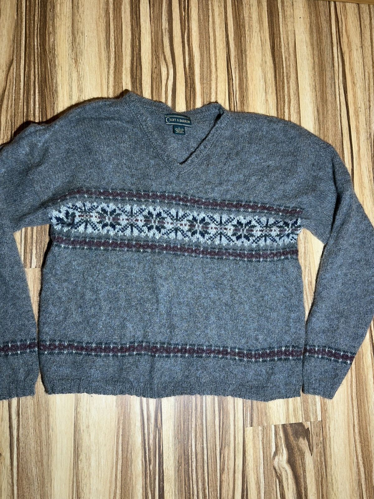 Croft & Barrow Gray Woolrich Croft and Barrow Men's Sweater Size US L / EU 52-54 / 3 - 2 Thumbnail