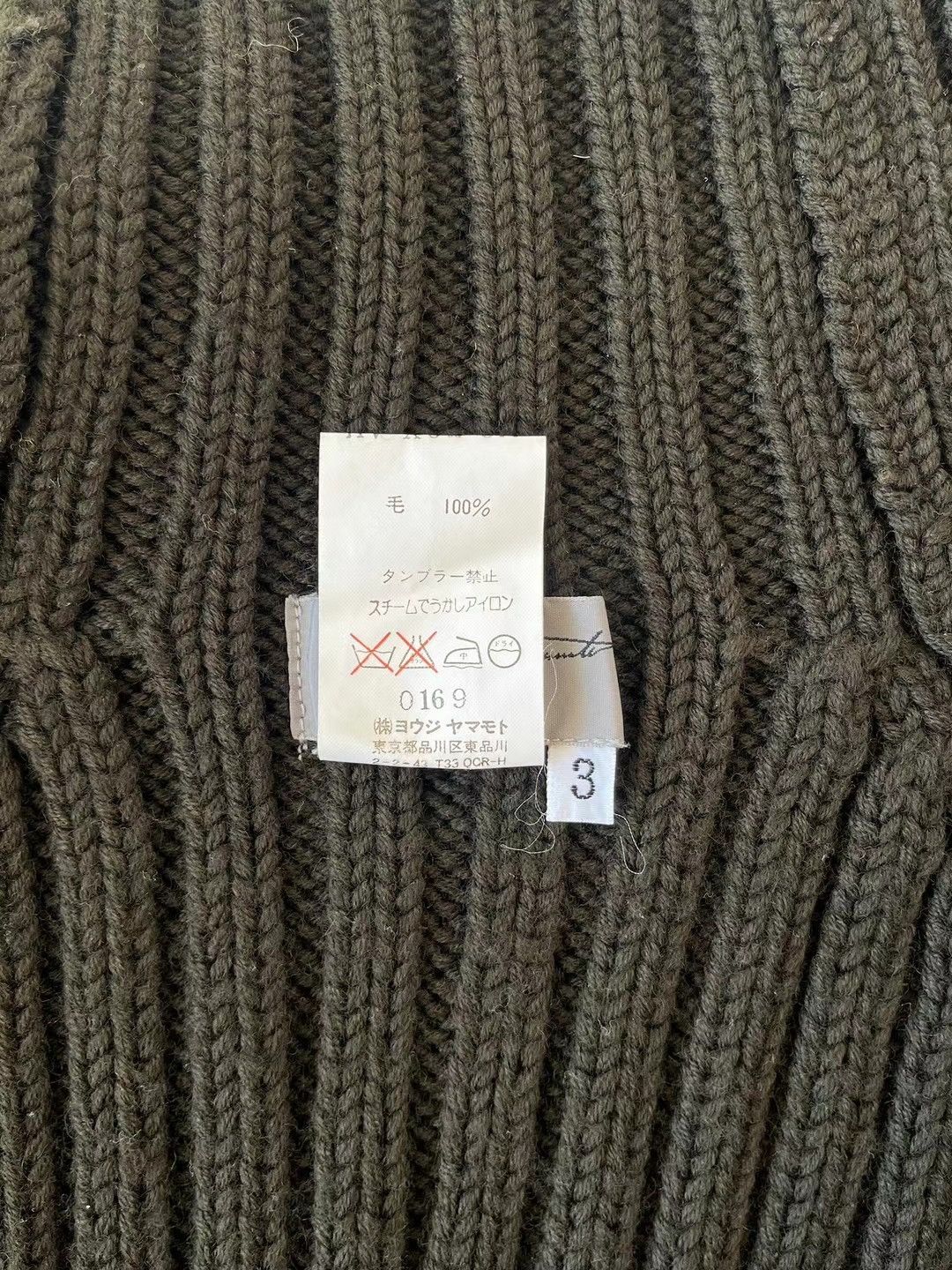 Yohji Yamamoto Yohji Yamamoto POUR HOMME Drivers Knit Cardigan Size US L / EU 52-54 / 3 - 8 Thumbnail