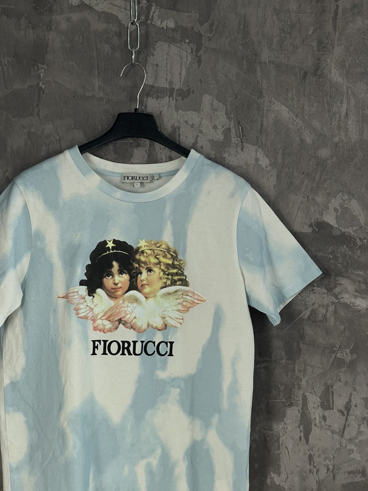 20471120 × Hysteric Glamour Vintage Y2K Glamour Unique Fiorucci “Angels” Logo T shirt Size L / US 10 / IT 46 - 4 Thumbnail