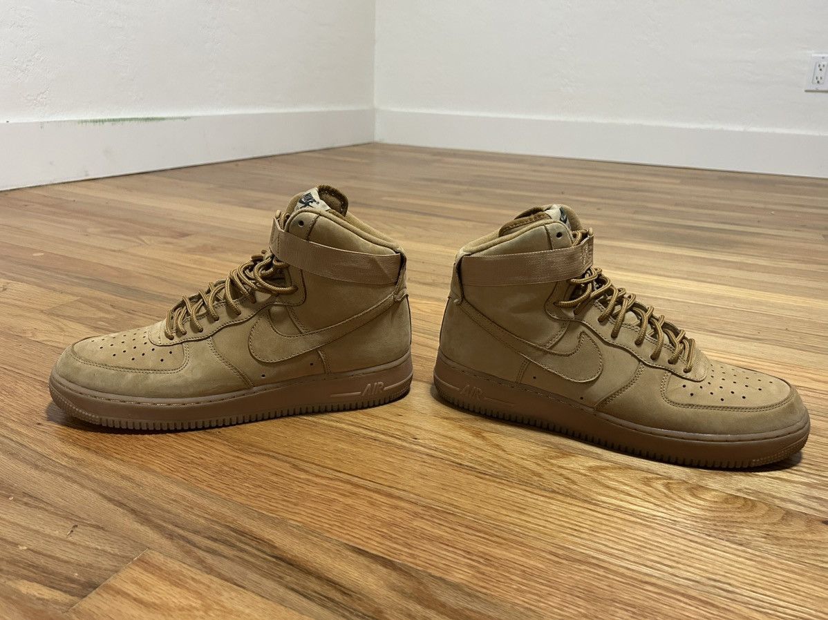 Nike Nike Air Force 1 High ‘07 LV8 Flax Wheat size 11 Size US 11 / EU 44 - 2 Thumbnail