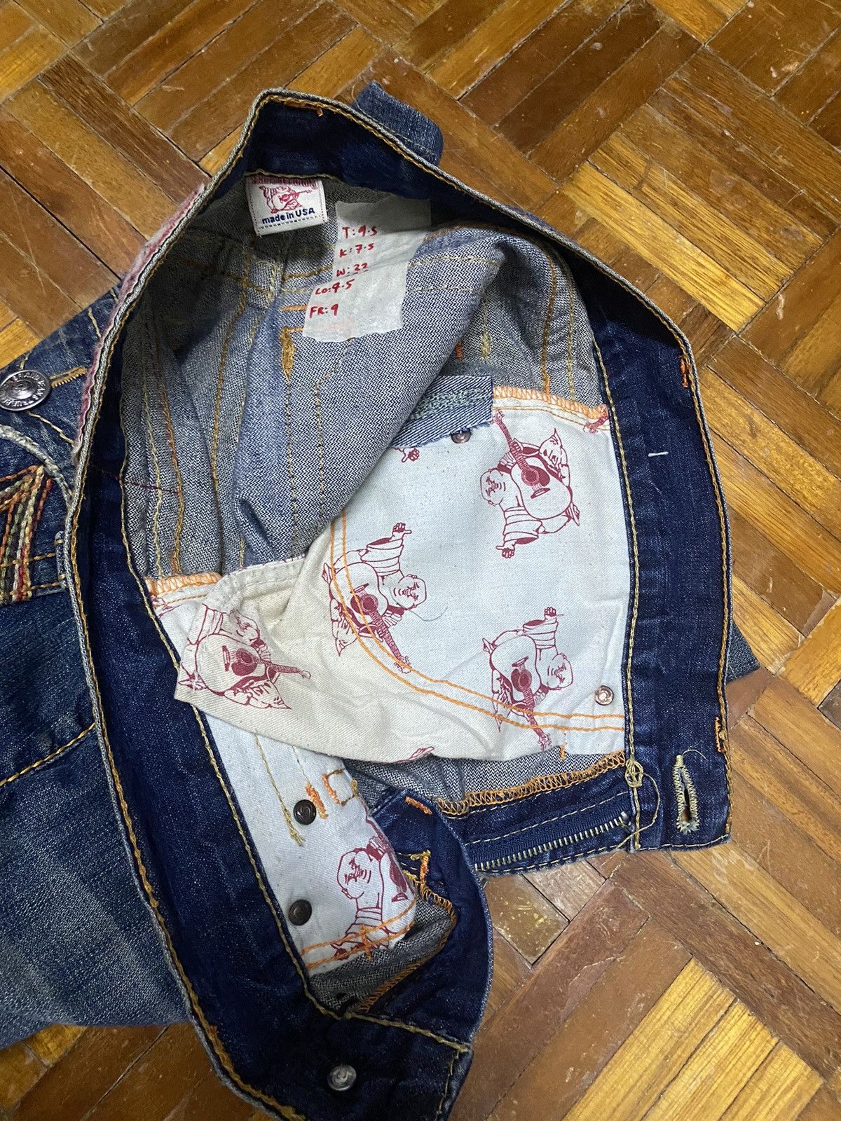 True Religion × Vintage Jean True Religion Baggy Size US 33 - 12 Thumbnail