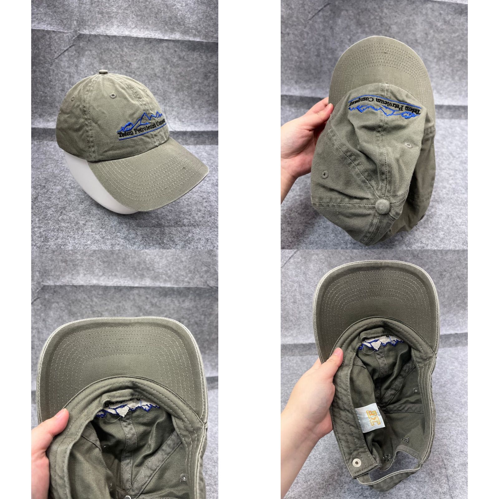 Eton KP Petroleum Hat Cap Baseball Cap One Size Green Adult Cotton Twill Logo Oil Gas Oil Vintage No Men Men Size ONE SIZE - 8 Thumbnail