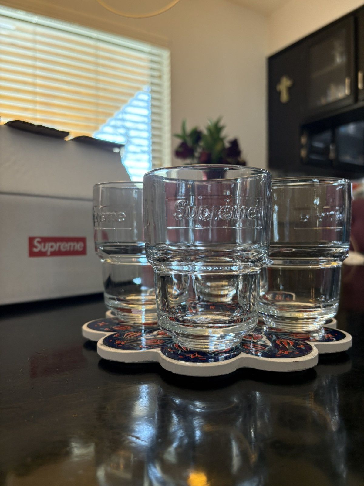 Supreme Supreme x La Rochere Water Glasses (set of 4) | Grailed