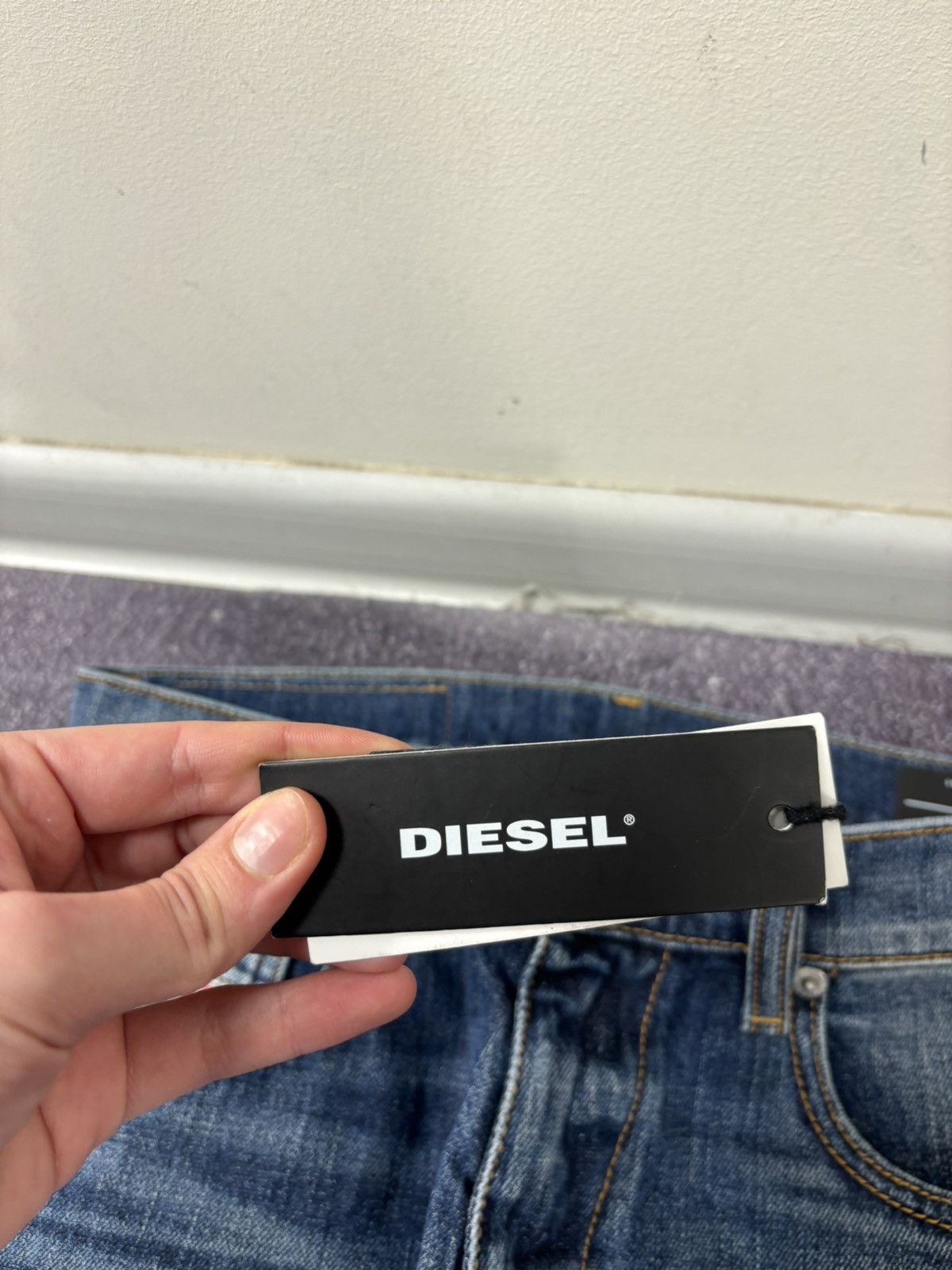 Diesel Diesel D-Strukt Slim Stretch NWT Avant Garde Denim Jeans Size US 29 - 7 Thumbnail