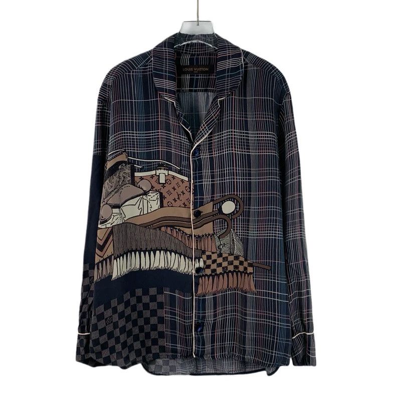 Louis Vuitton Louis Vuitton Color-block striped presbyopic patchwork mul Size US M / EU 48-50 / 2 - 1 Thumbnail