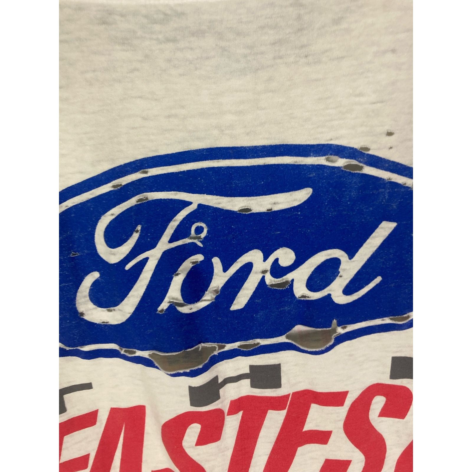 Other Vintage Ford Racing XL "Real Race Cars Don't Wear Bowties" Size US XL / EU 56 / 4 - 12 Thumbnail