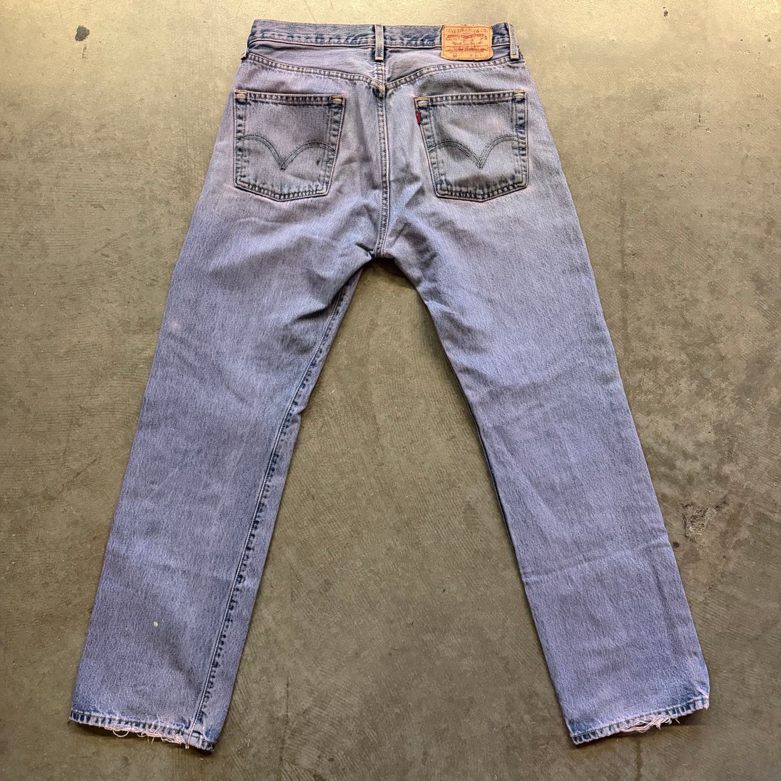 Levi's Levi’s Purple Dyed 501s Size US 33 - 2 Thumbnail