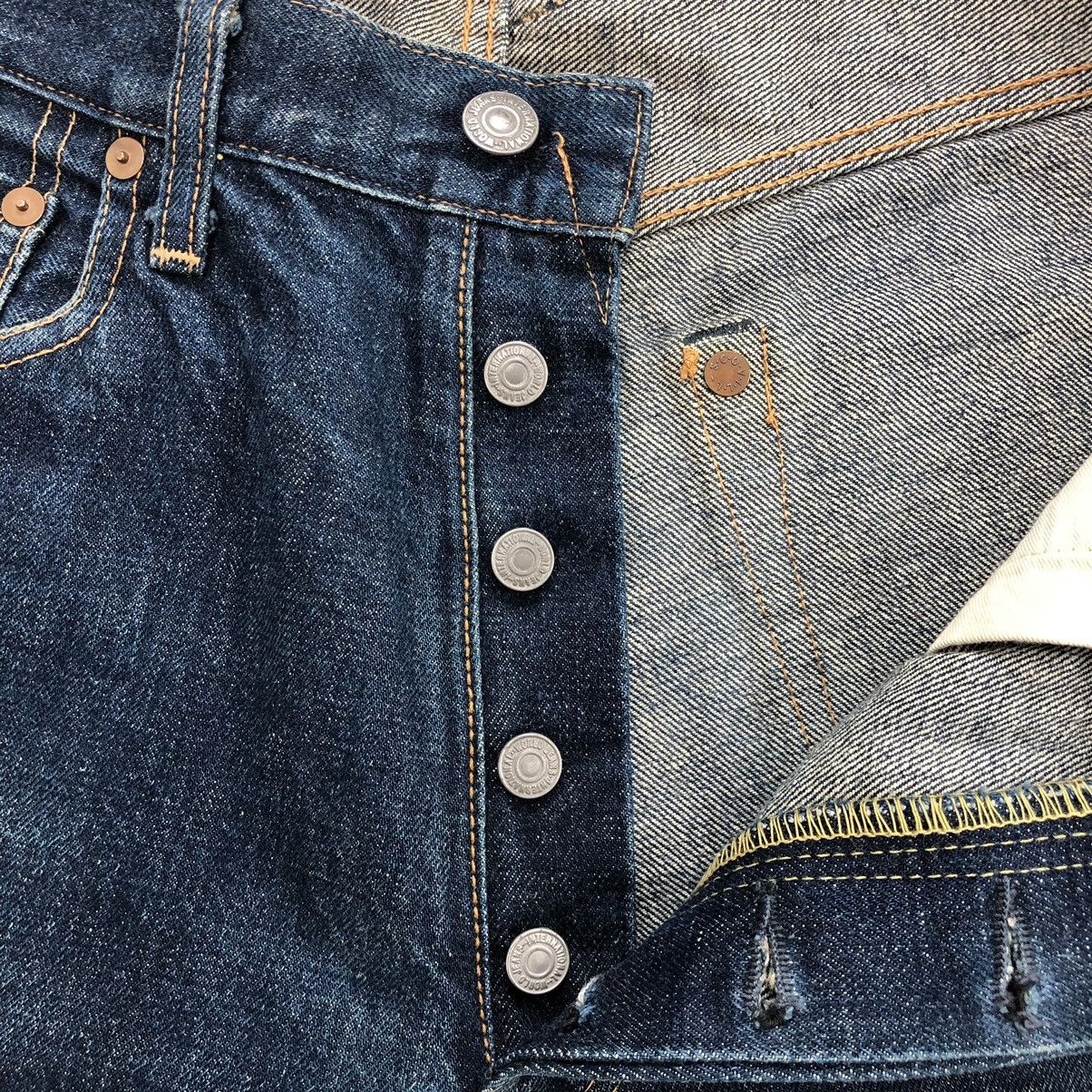 Japanese Brand × Kapital × Vintage Vintage Kapital Capital Inc Home Made Selvedge Denim Size US 34 / EU 50 - 7 Thumbnail