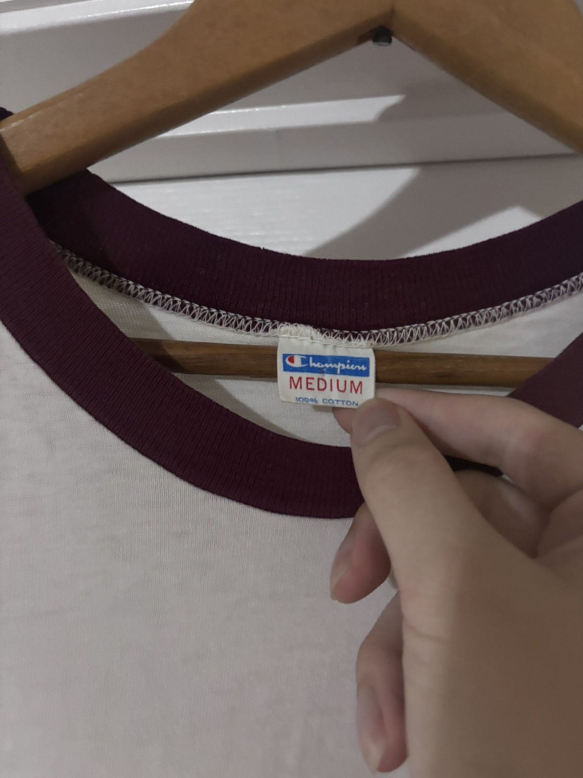 Champion 1970s True Vintage Champion Blue Bar Portsmouth Ringer Shirt Size US M / EU 48-50 / 2 - 3 Thumbnail