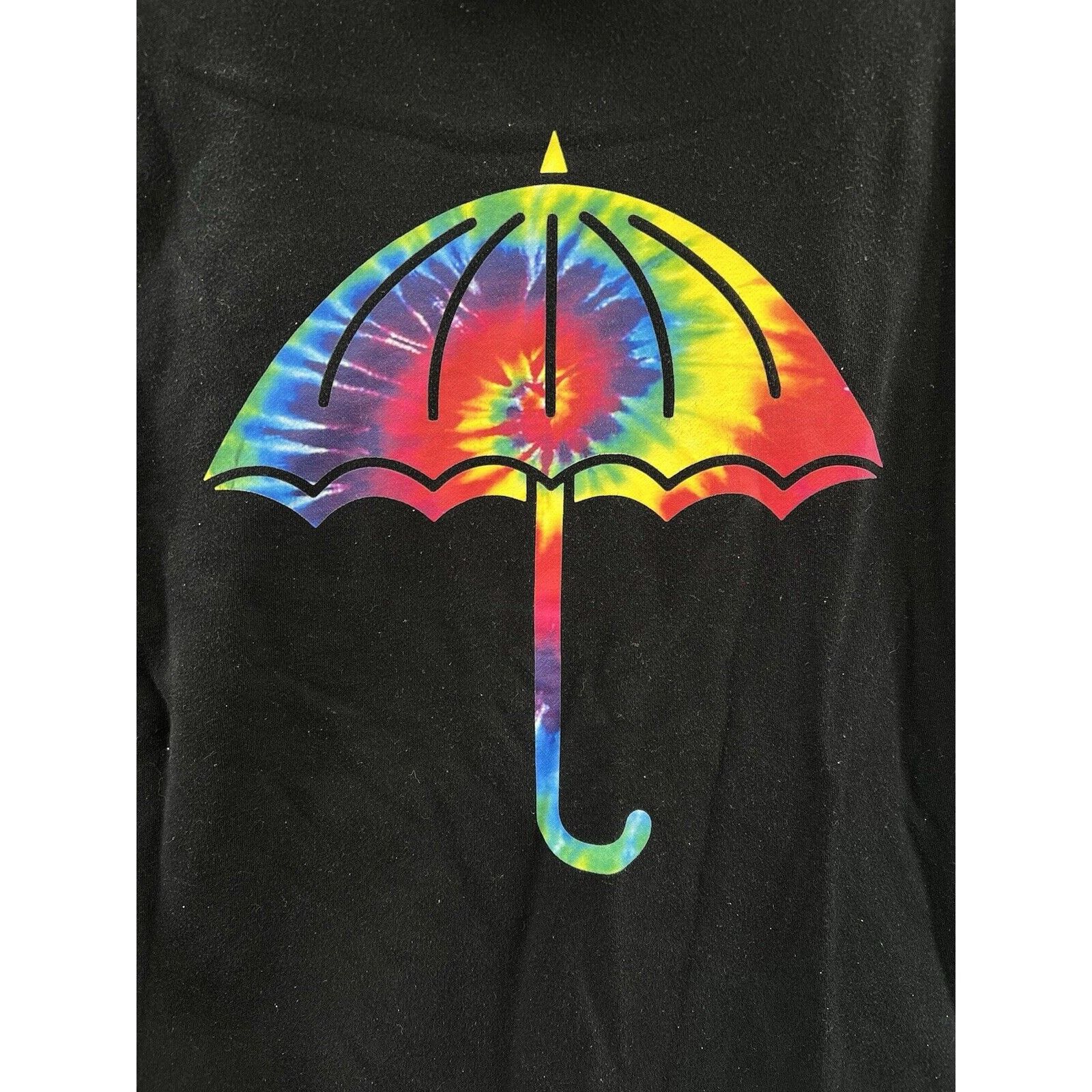 Helas Helas Tie Dye Umbrella Logo Black Pullover Hoodie Size Small Size US S / EU 44-46 / 1 - 4 Thumbnail
