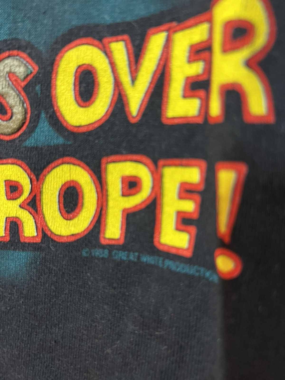 Band Tees Vintage Great white shirt 80s tour shirt fins over Europe Size US L / EU 52-54 / 3 - 2 Thumbnail