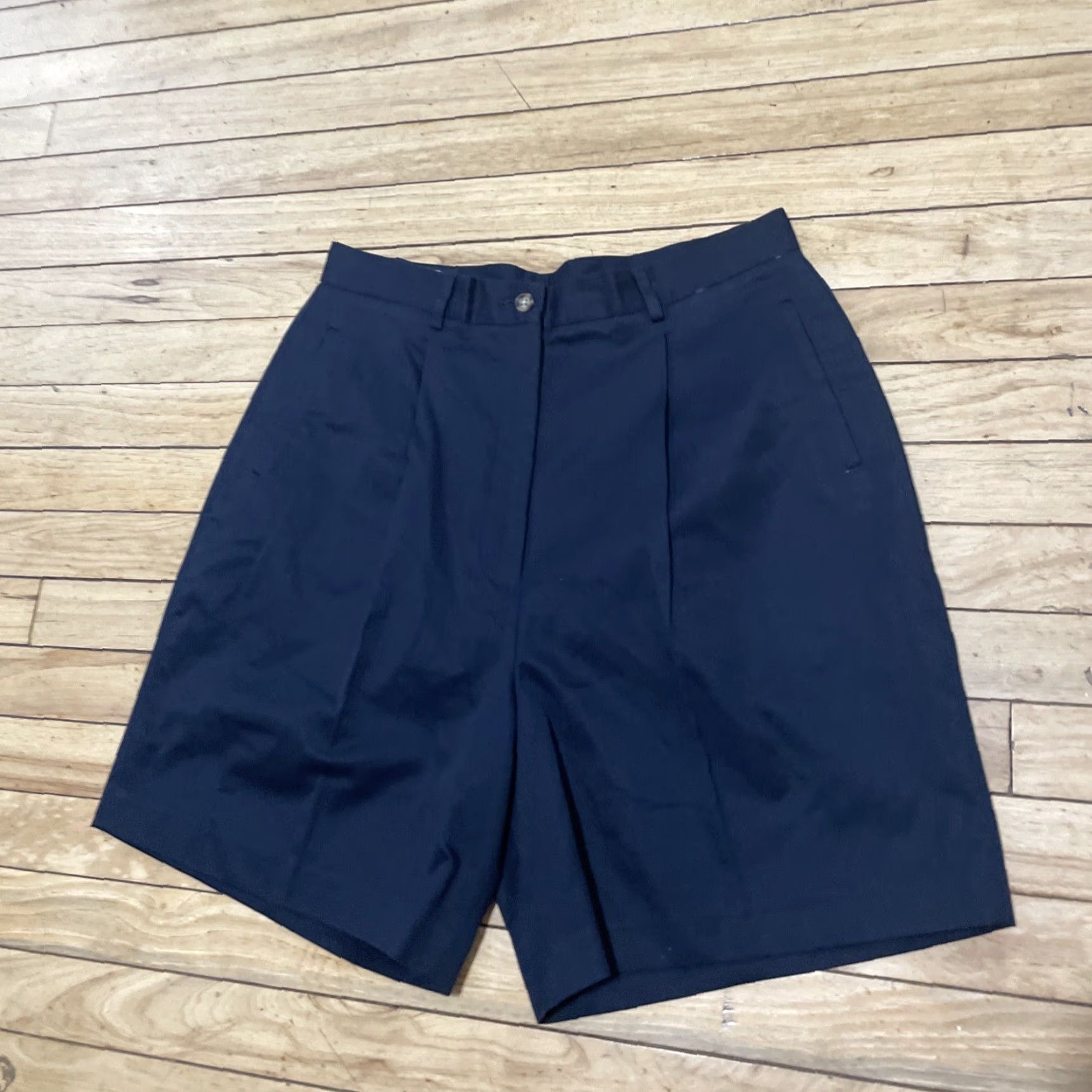 Cutter & Buck VINTAGE Cutter & Buck Pleated Golf Shorts Women 14S Blue Preppy Retro 90s Y2k Streetwear Size 36" / US 14 / IT 50 - 4 Thumbnail