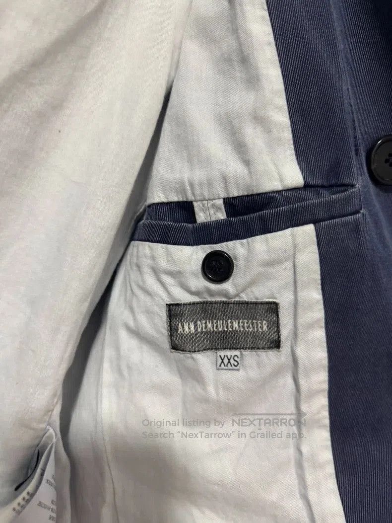 Ann Demeulemeester Ann Demeulemeester Washed Court Blazer. Size US XXS / EU 40 - 6 Thumbnail