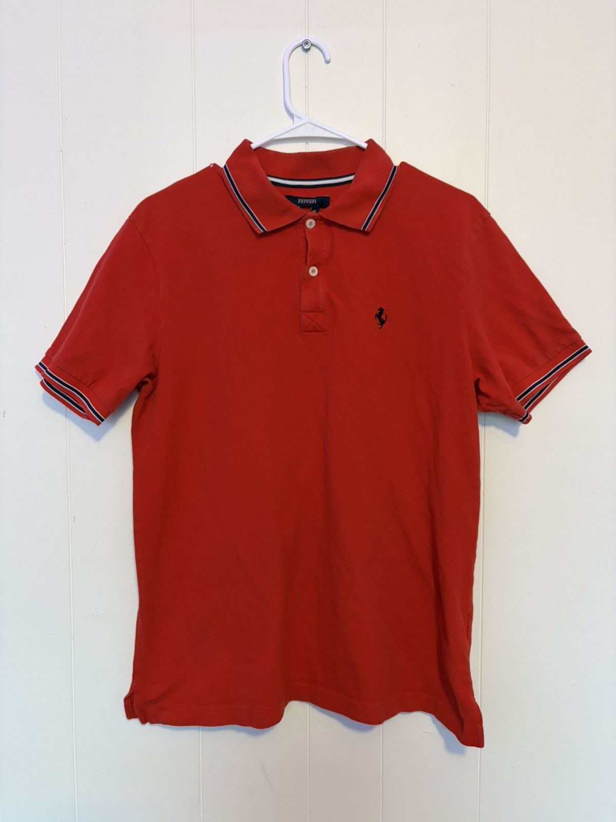 Ferrari Official vintage Ferrari red polo shirt Size US M / EU 48-50 / 2 - 1 Thumbnail