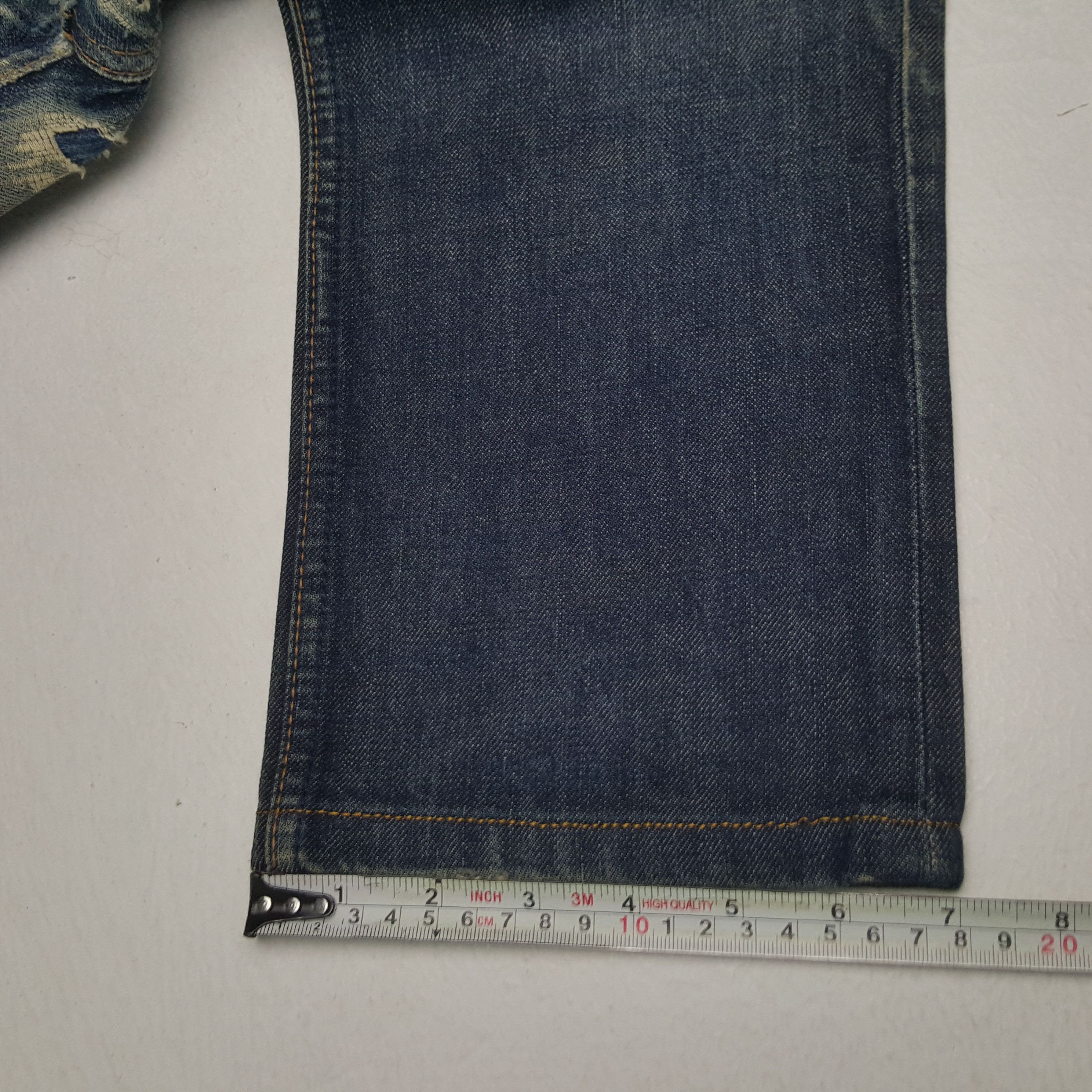 Hysteric Glamour × Japanese Brand × Vintage HYSTERIC GLAMOUR Japanese Brand Streetwear Custom Jeans Size US 29 - 11 Thumbnail