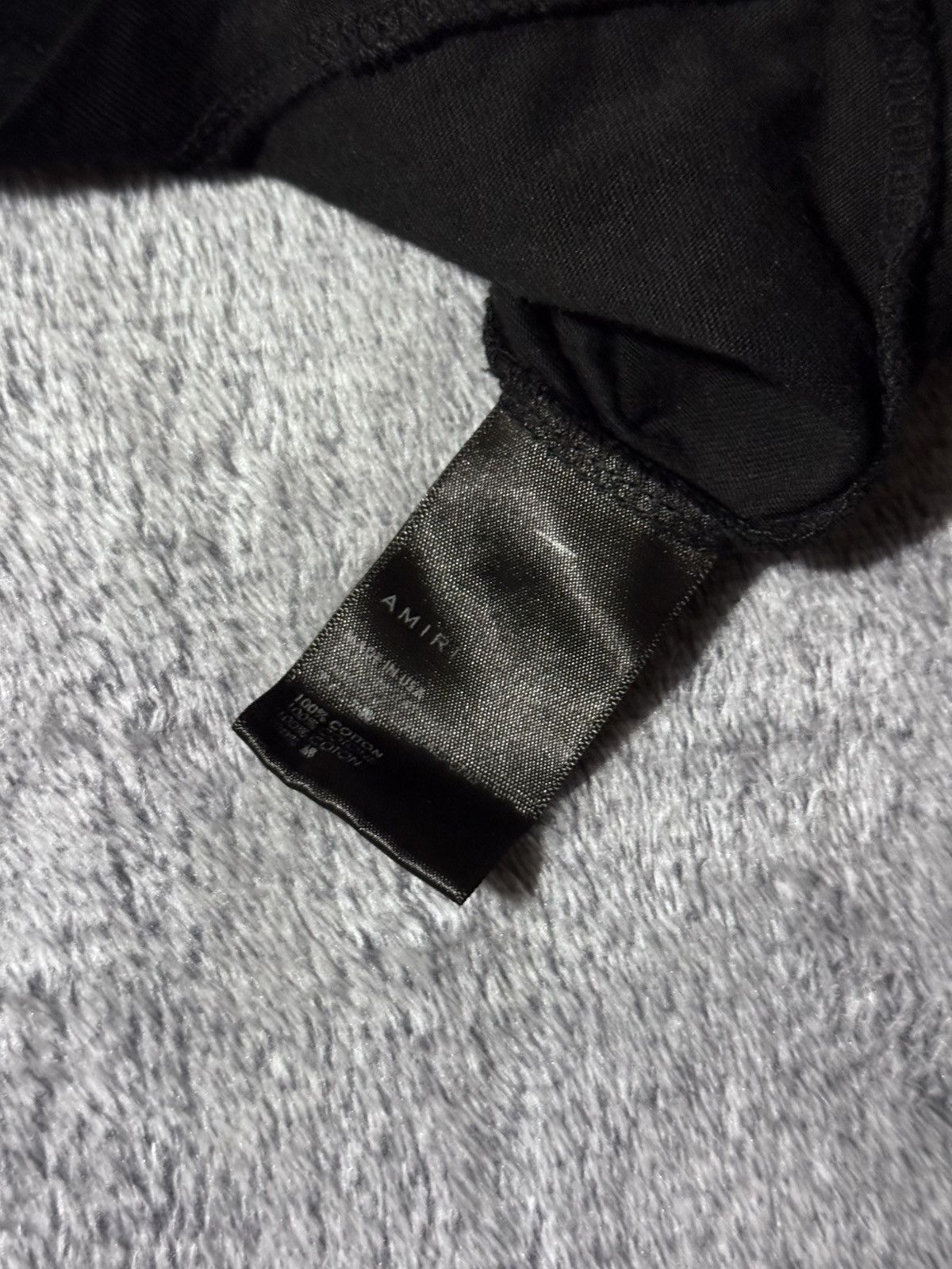 Amiri AMIRI BLACK CORE LOGO TEE Size US S / EU 44-46 / 1 - 9 Thumbnail
