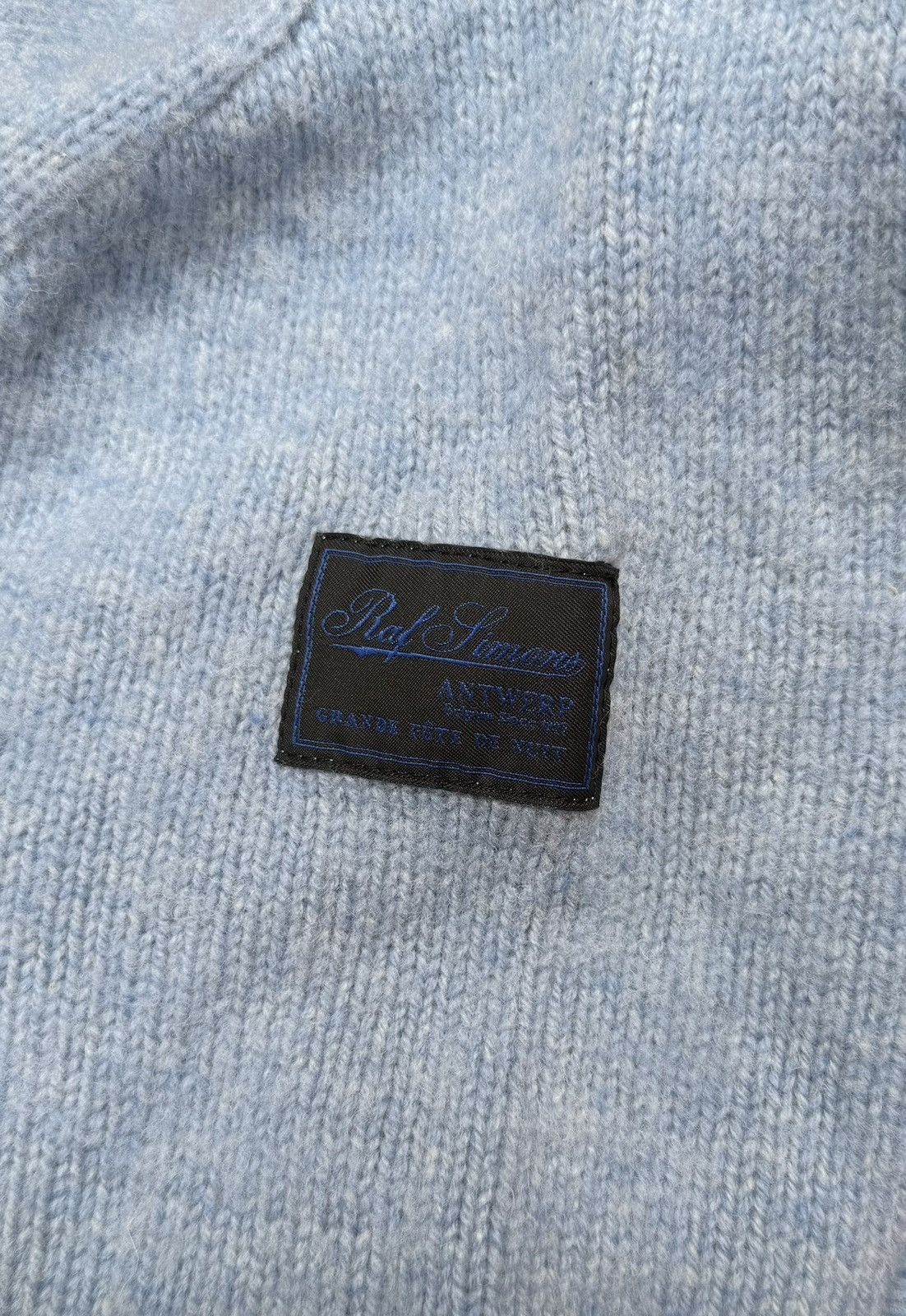 Raf Simons Raf Simons AW 22-23 striped hammersleeve jumper sweater Size XXS / US 00 / IT 34 - 6 Thumbnail