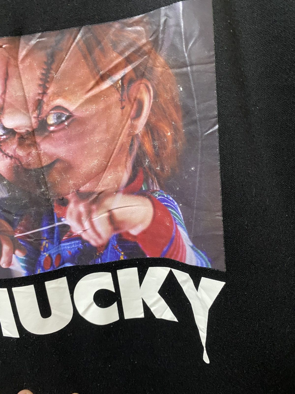 Expert Horror Chucky Sweatshirt Crewneck Tee Black Colour Size US L / EU 52-54 / 3 - 4 Thumbnail
