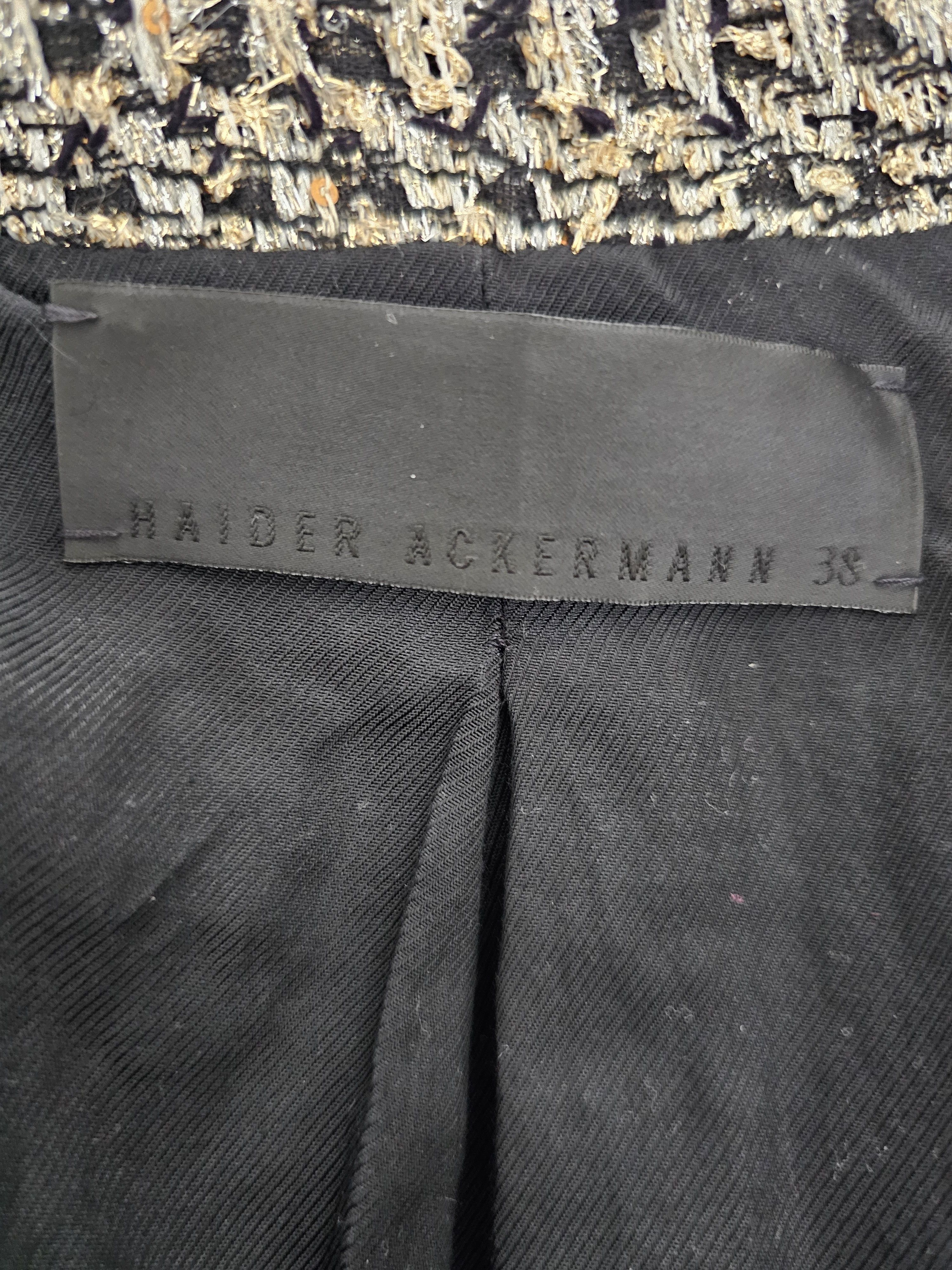 Haider Ackermann haider ackermann tweed coat Size S / US 4 / IT 40 - 6 Thumbnail