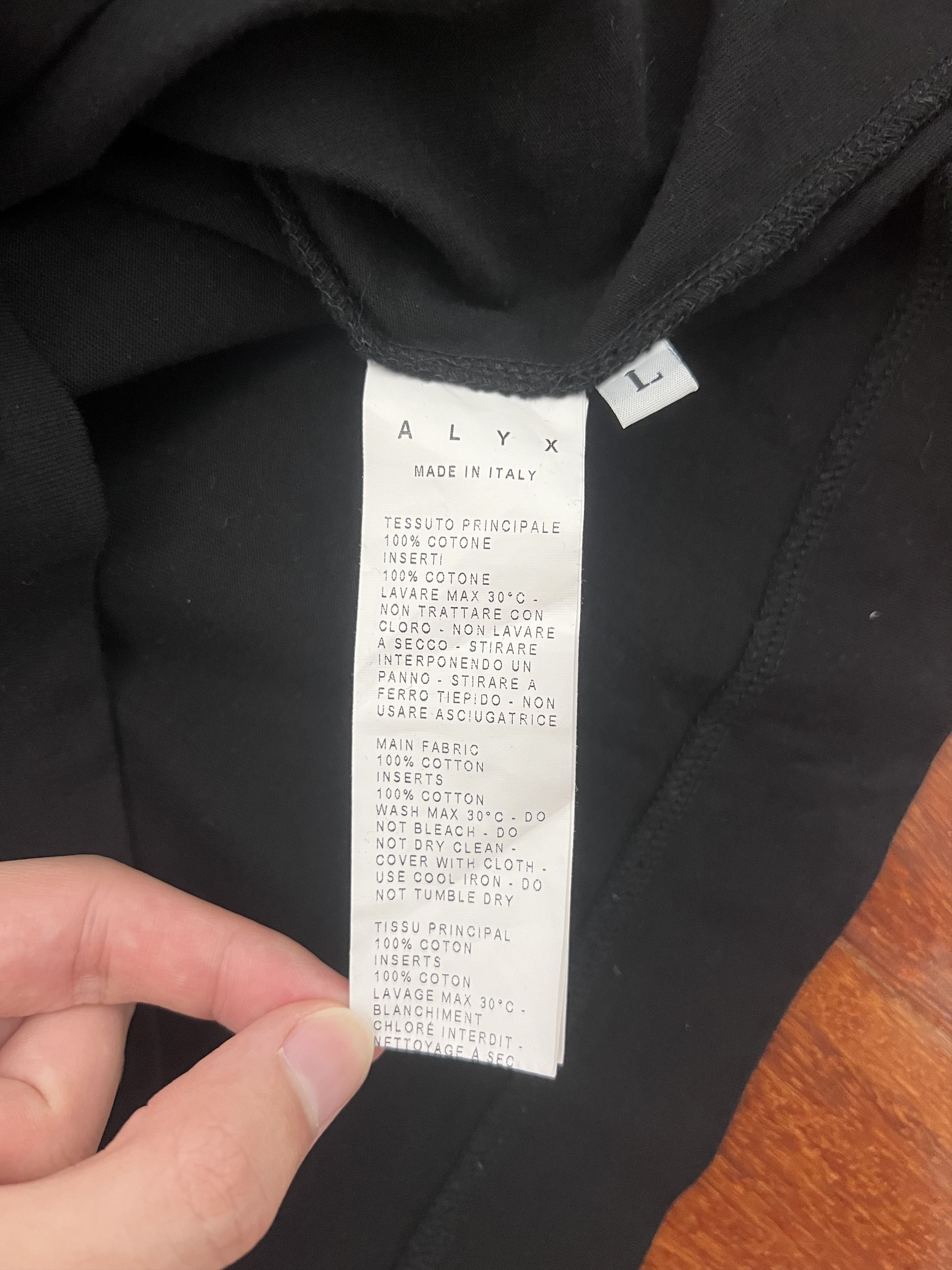1017 ALYX 9SM × Alyx 💚 2018 Alyx Rainmaker Logo Black Tee Large Size US L / EU 52-54 / 3 - 6 Thumbnail