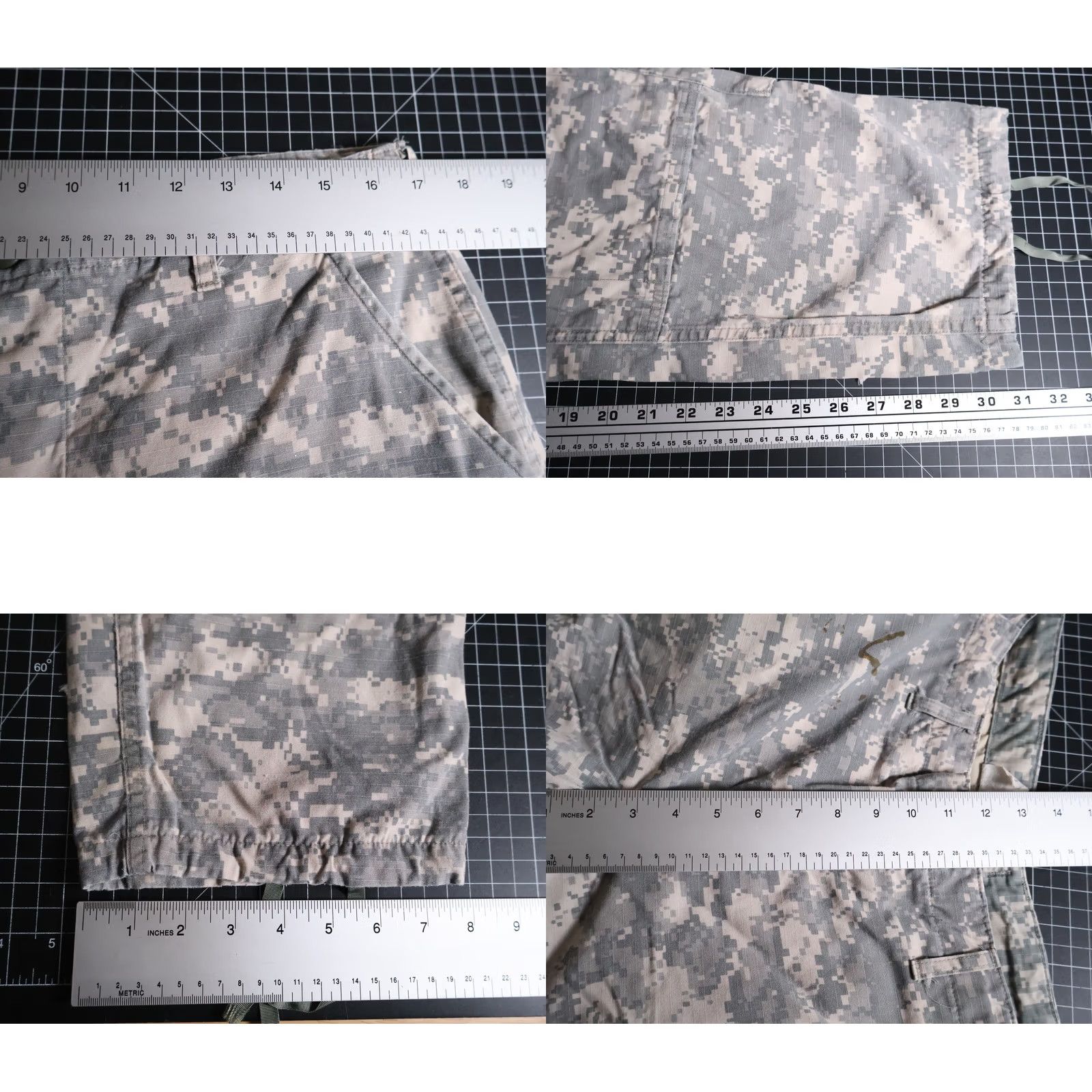 Propper VTG Propper Camouflage Cargo Pants Men's Medium Regular 34 x 31 Green Ripstop Cargo 90s Army Nature Outdoor Pockets Mens Size US 34 / EU 50 - 8 Thumbnail