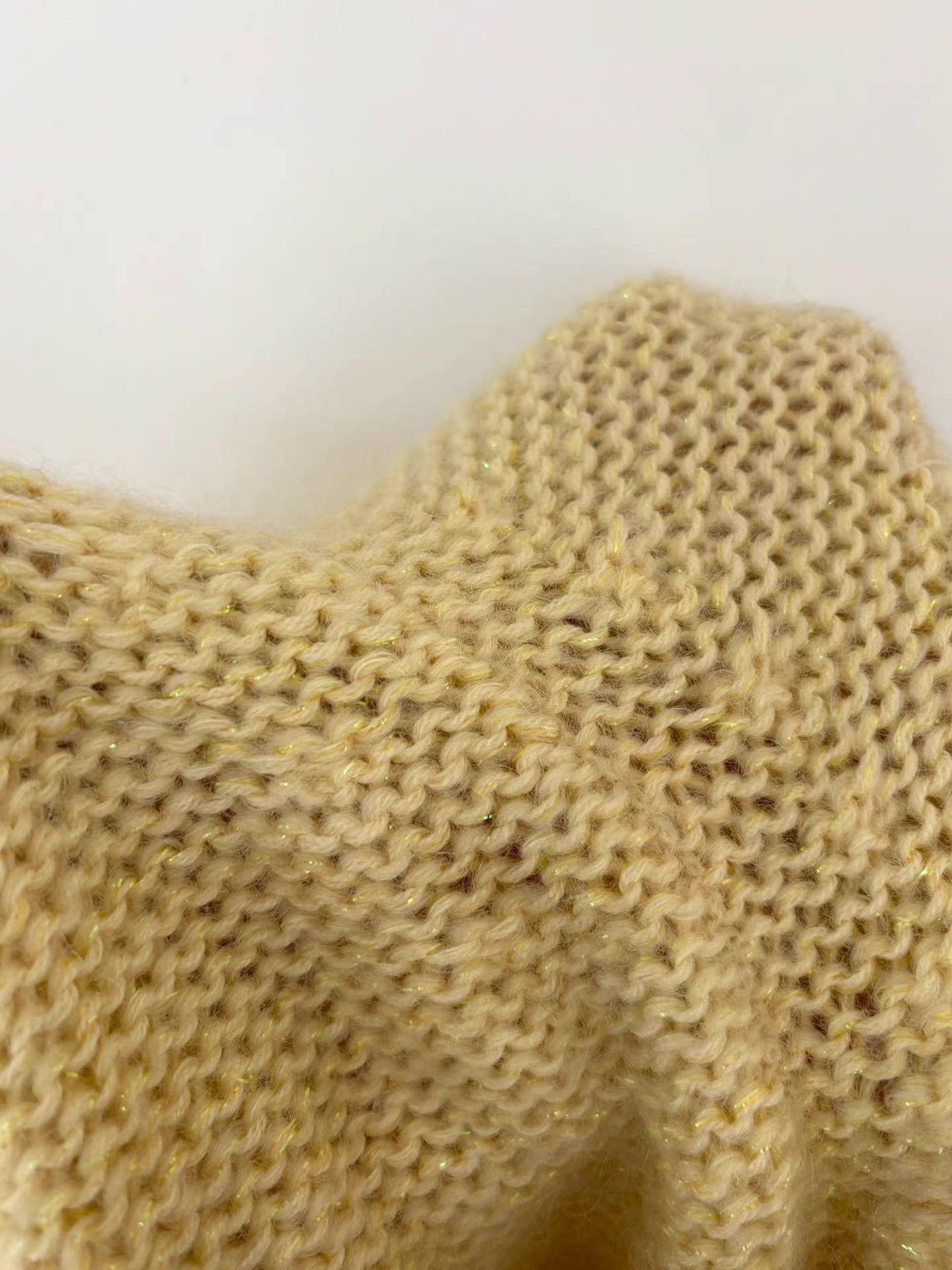 Roberto Cavalli Roberto Cavalli Women's Pale Yellow Knit Sweater Ｑ21 Size S / US 4 / IT 40 - 4 Thumbnail