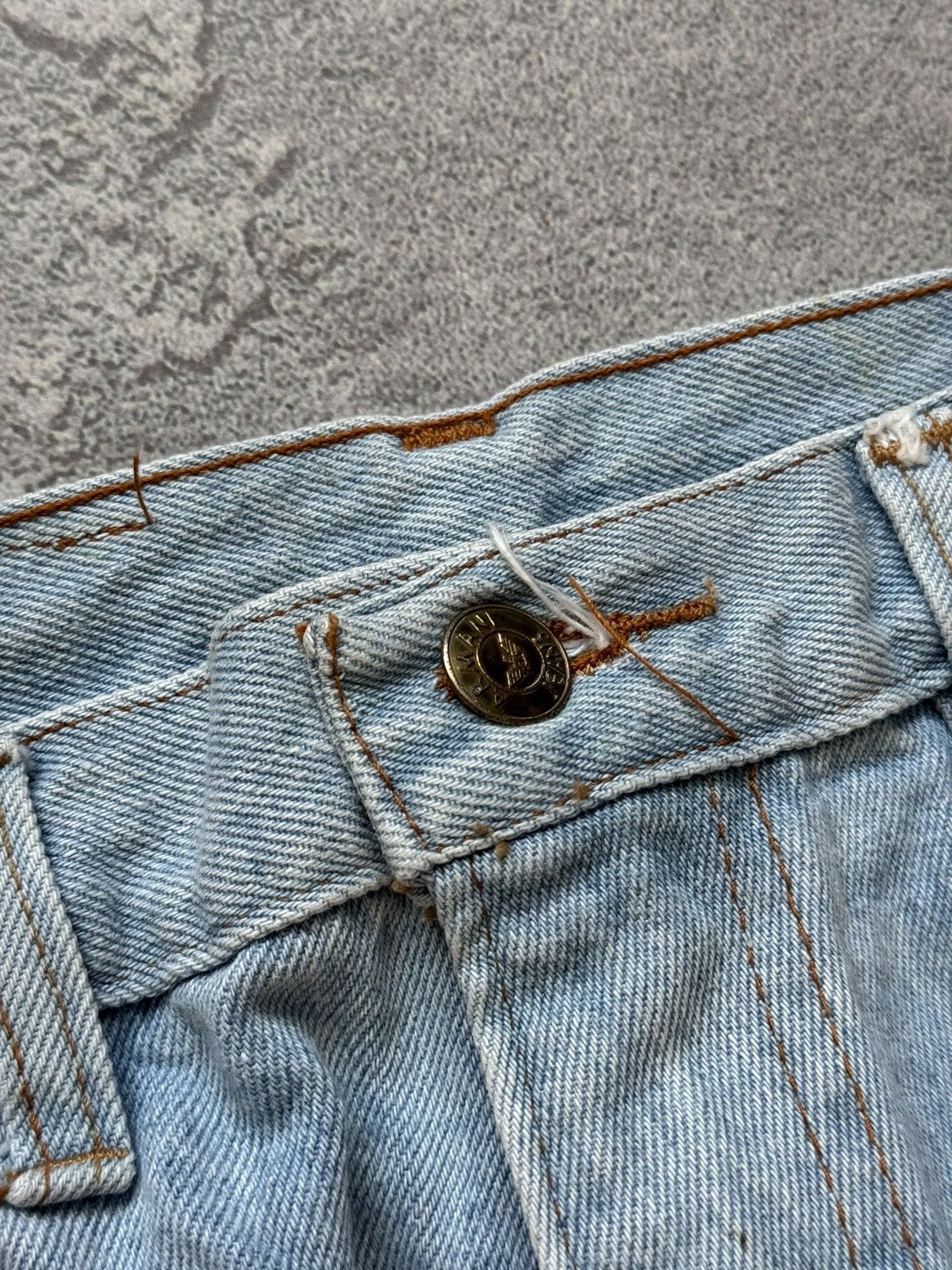 Armani × Emporio Armani × Giorgio Armani Armani Jeans 30/32 denim pant jean trouser chino vintage Size US 30 / EU 46 - 13 Thumbnail