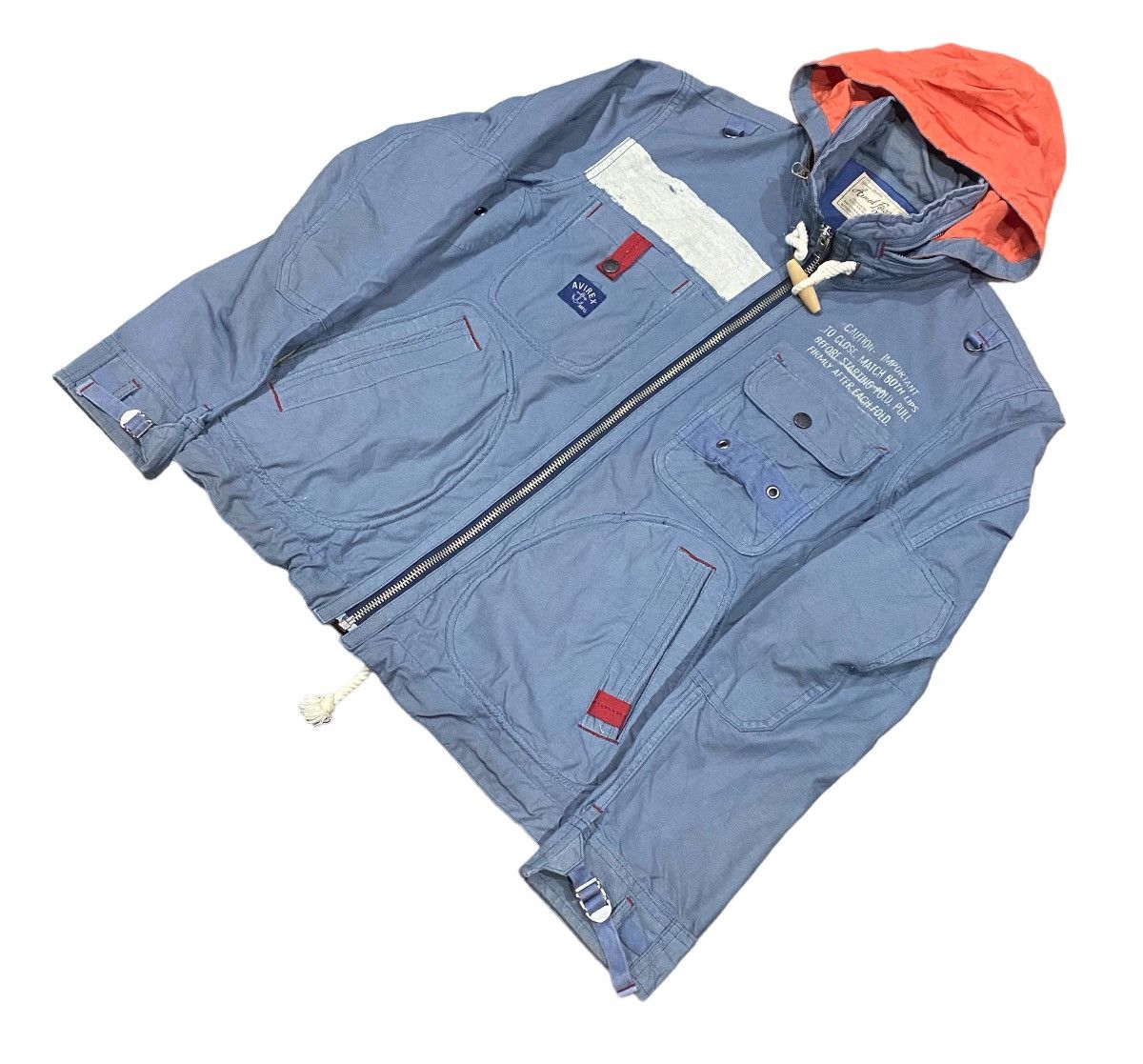 Avirex Avirex Hoodie Zipper Jacket (M) Size US M / EU 48-50 / 2 - 10 Thumbnail