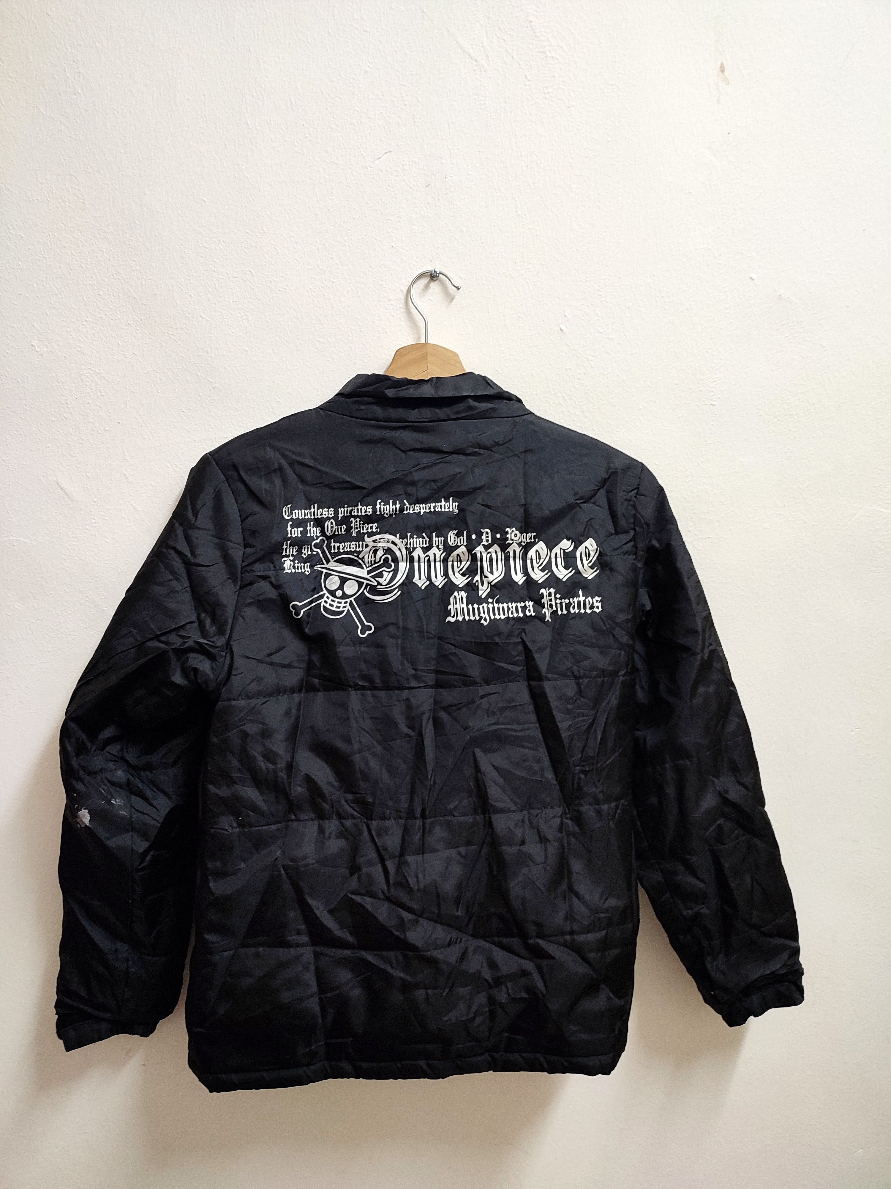 One Piece Vintage One Piece Mugiwara Pirates Black Jacket Size US S / EU 44-46 / 1 - 4 Thumbnail