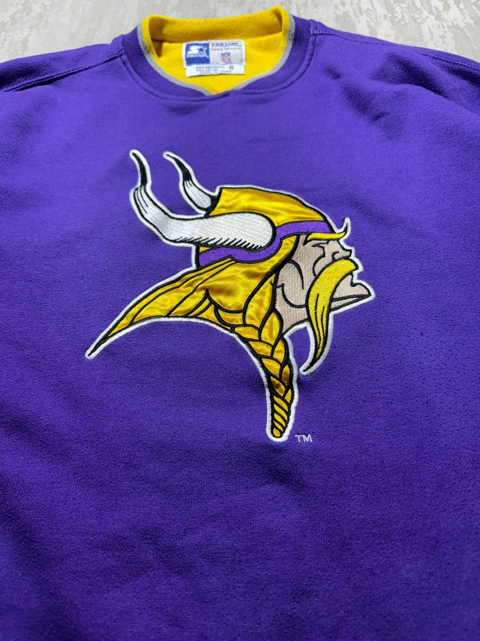NFL × Starter × Vintage Vintage NFL Minnesota Vikings Starter Crewneck sweatshirt Size US S / EU 44-46 / 1 - 2 Thumbnail