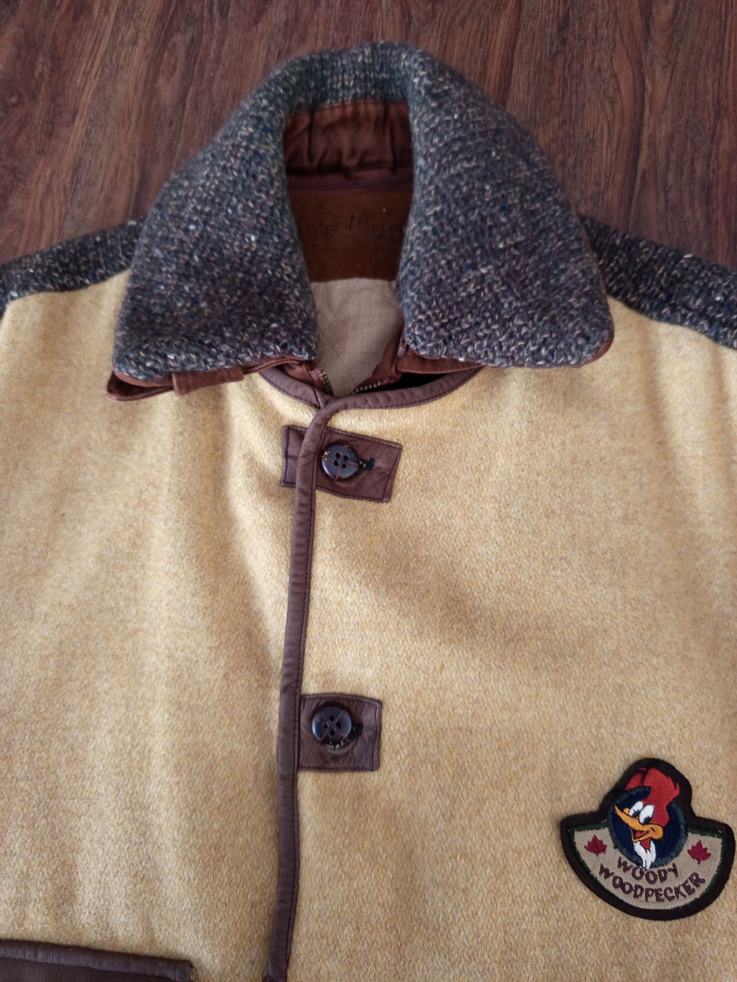 Jean Charles De Castelbajac 1990s JC de Castelbajac Detachable Jacket Woody Woodpecker Size US M / EU 48-50 / 2 - 16 Thumbnail