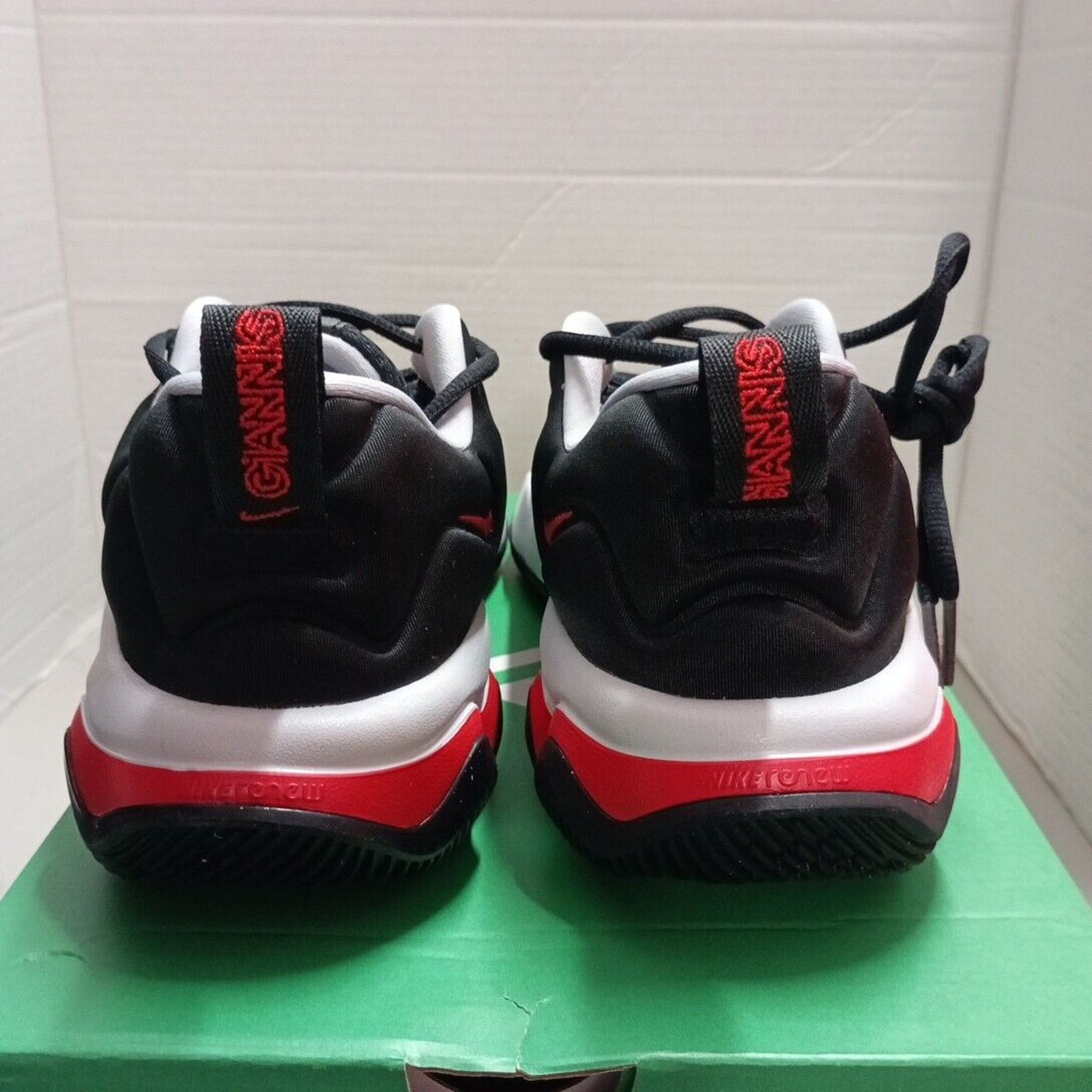 Nike Nike Giannis Immortality 3 Men's Size 9 Black University Red Size US 9 / EU 42 - 3 Thumbnail