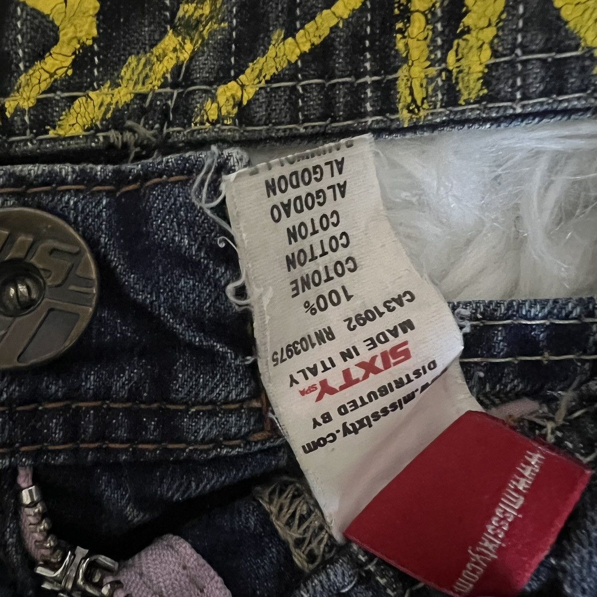 Miss Sixty Vintage Miss Sixty Crop Jeans Size 26" / US 2 / IT 38 - 7 Thumbnail