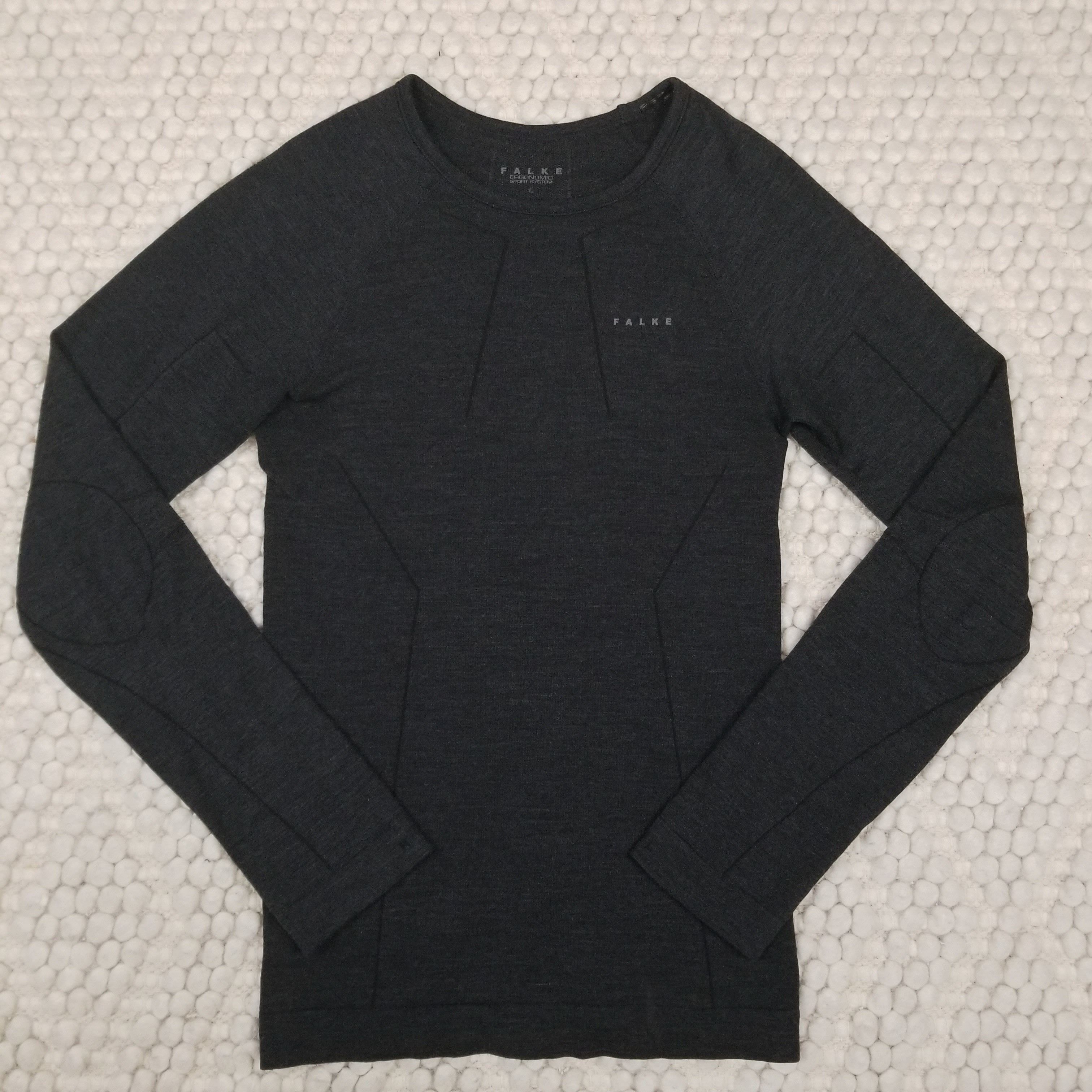 FALKE Long Sleeve Wool-Tech Baselayer Top Size US L / EU 52-54 / 3 - 6 Thumbnail