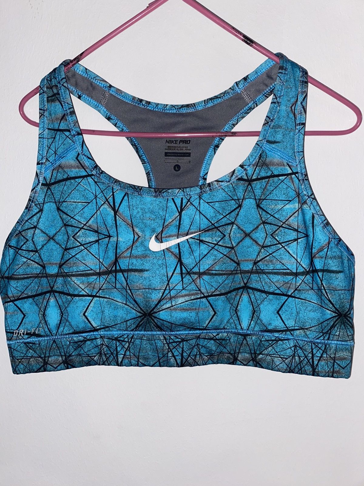 Nike Blue gym top Size L / US 10 / IT 46 - 1 Thumbnail