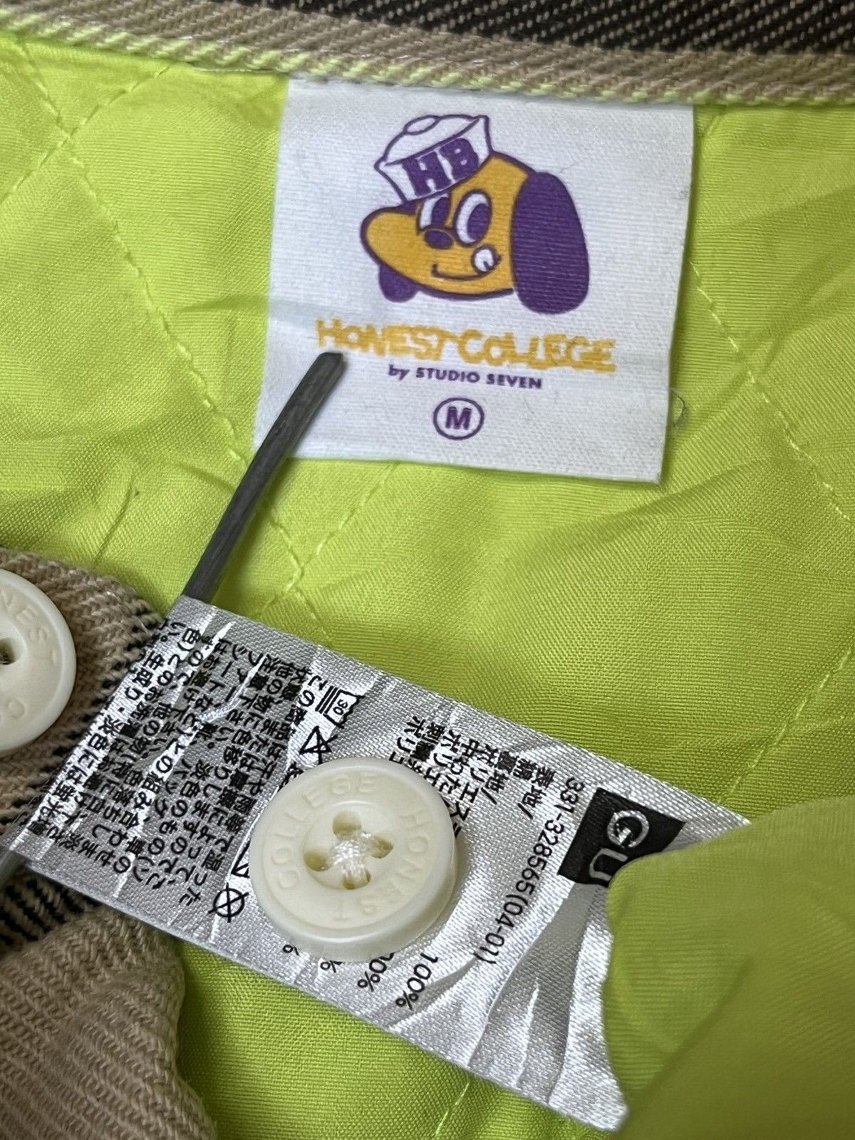 Studio Seven Japanese STUDIO SEVEN x GU ‘honest college’ button ups shirt Size US M / EU 48-50 / 2 - 16 Thumbnail
