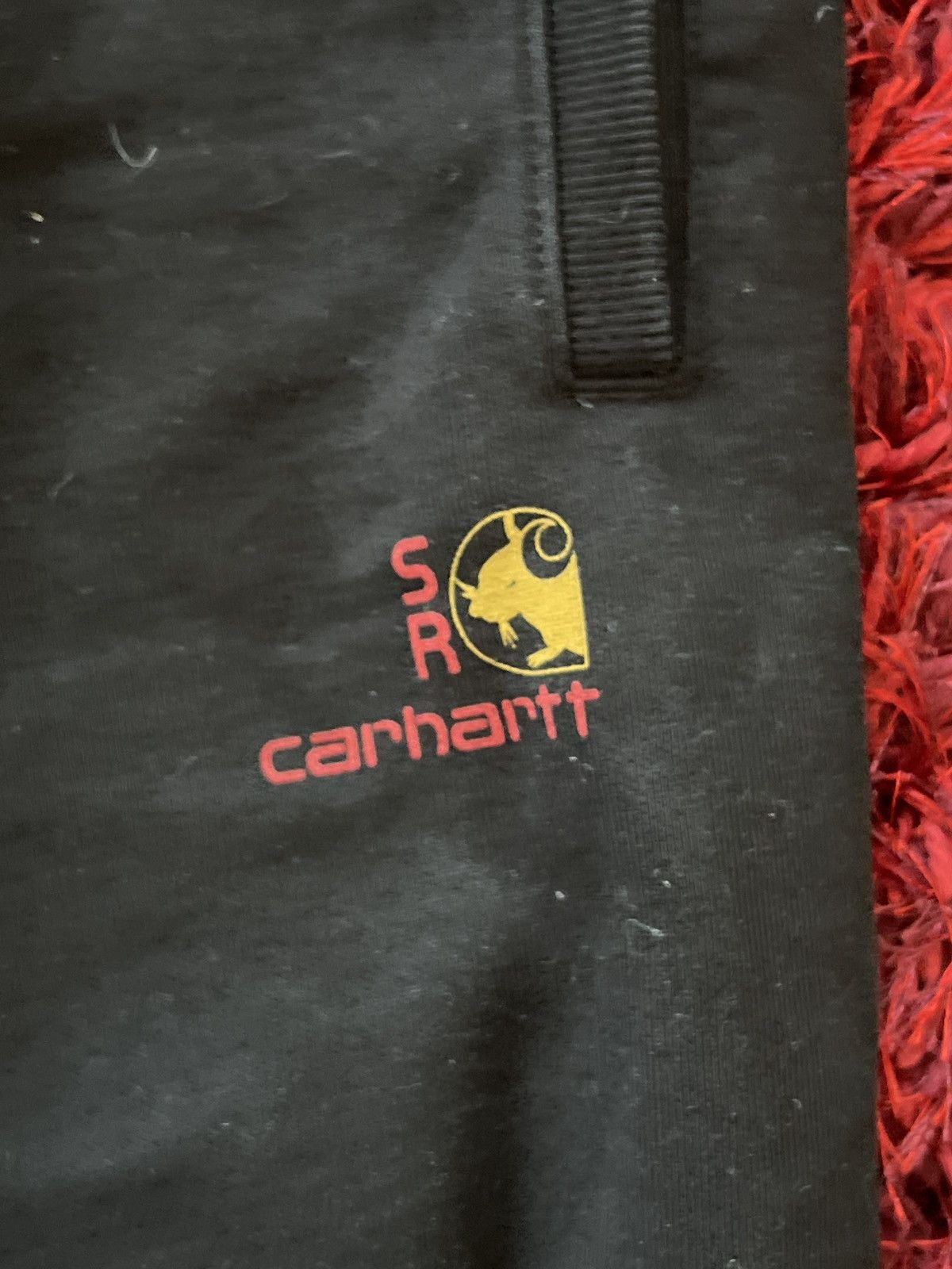 Carhartt x Stray Rats Black Sweatpants